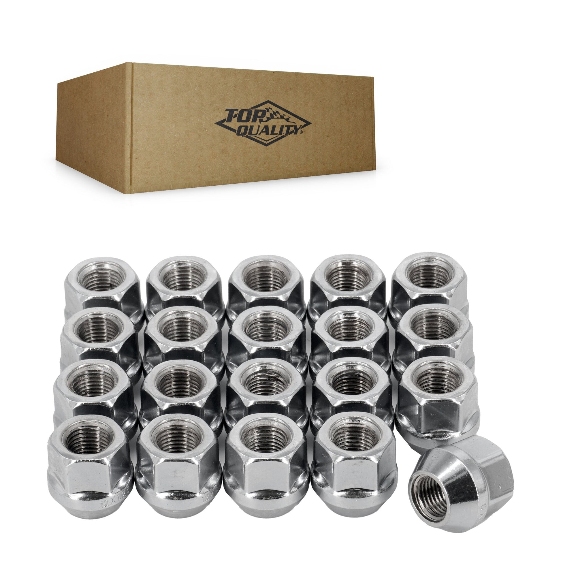 Top Quality CRM-40028 Wheel Lug Nut for 1980-2023 Nissan GT-R, Subaru BRZ, INFINITI QX50 - N/A