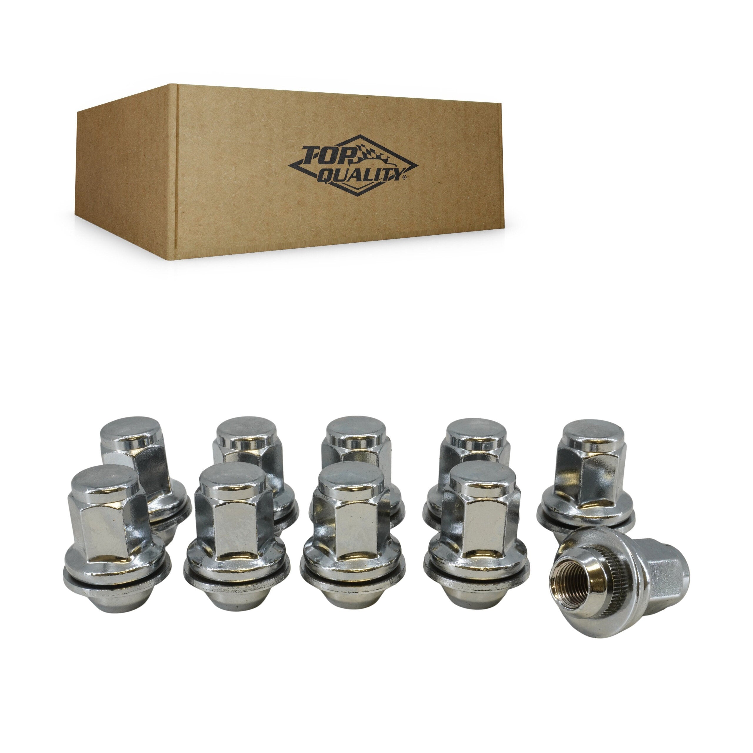 Top Quality CRM-5309DL Wheel Lug Nut for 1998-2022 Lexus LX570, Toyota Land Cruiser, Toyota Sequoia - N/A
