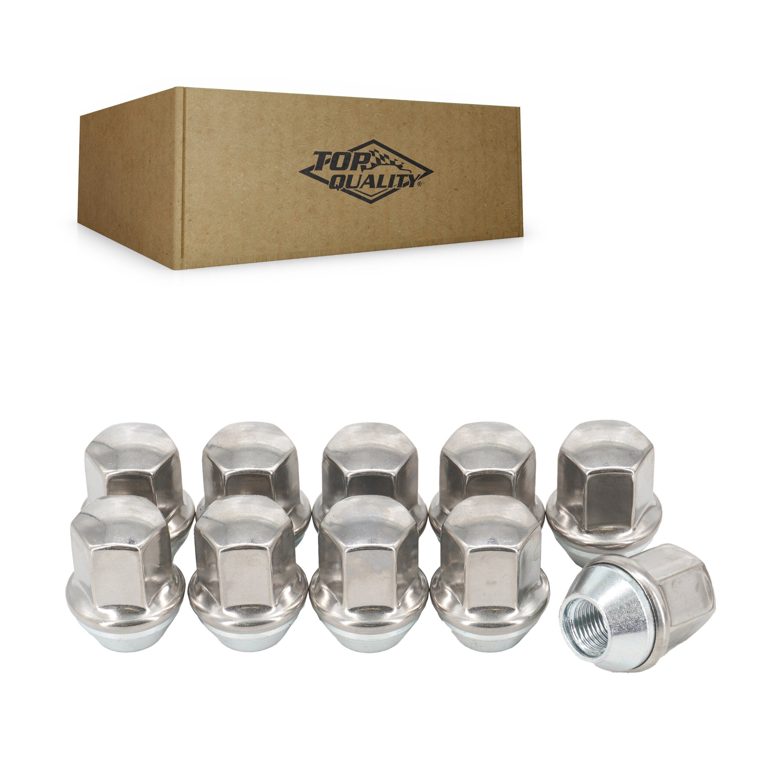Top Quality CRM-611204C Wheel Lug Nut for 2002-2011 Ram 1500, Chrysler Aspen, Mitsubishi Raider - N/A