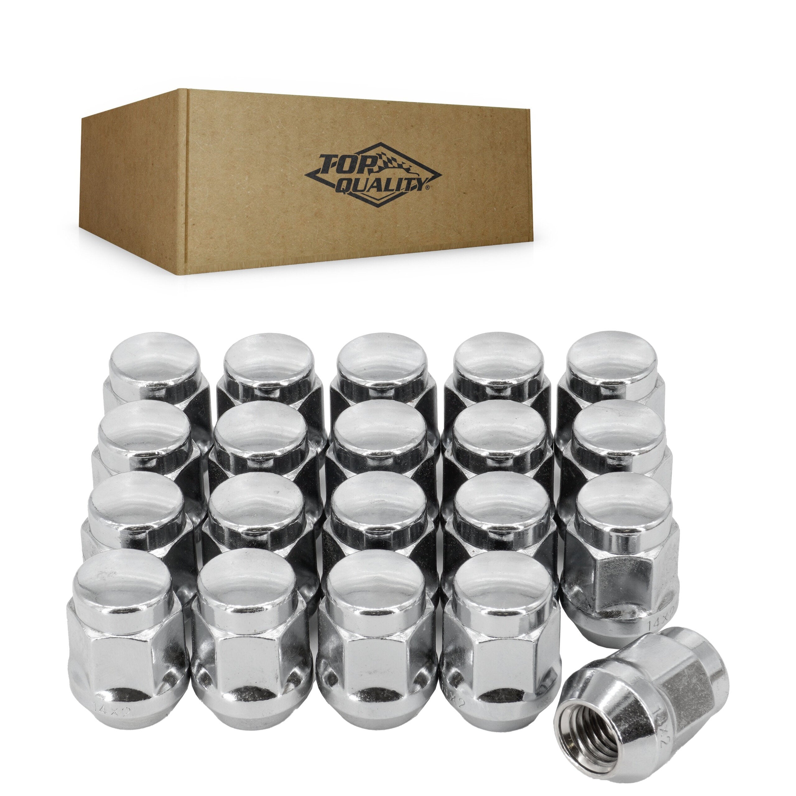 Top Quality CRM-91108 Wheel Lug Nut for 1997-2014 Lincoln Mark LT, Lincoln Blackwood, Ford Excursion - N/A
