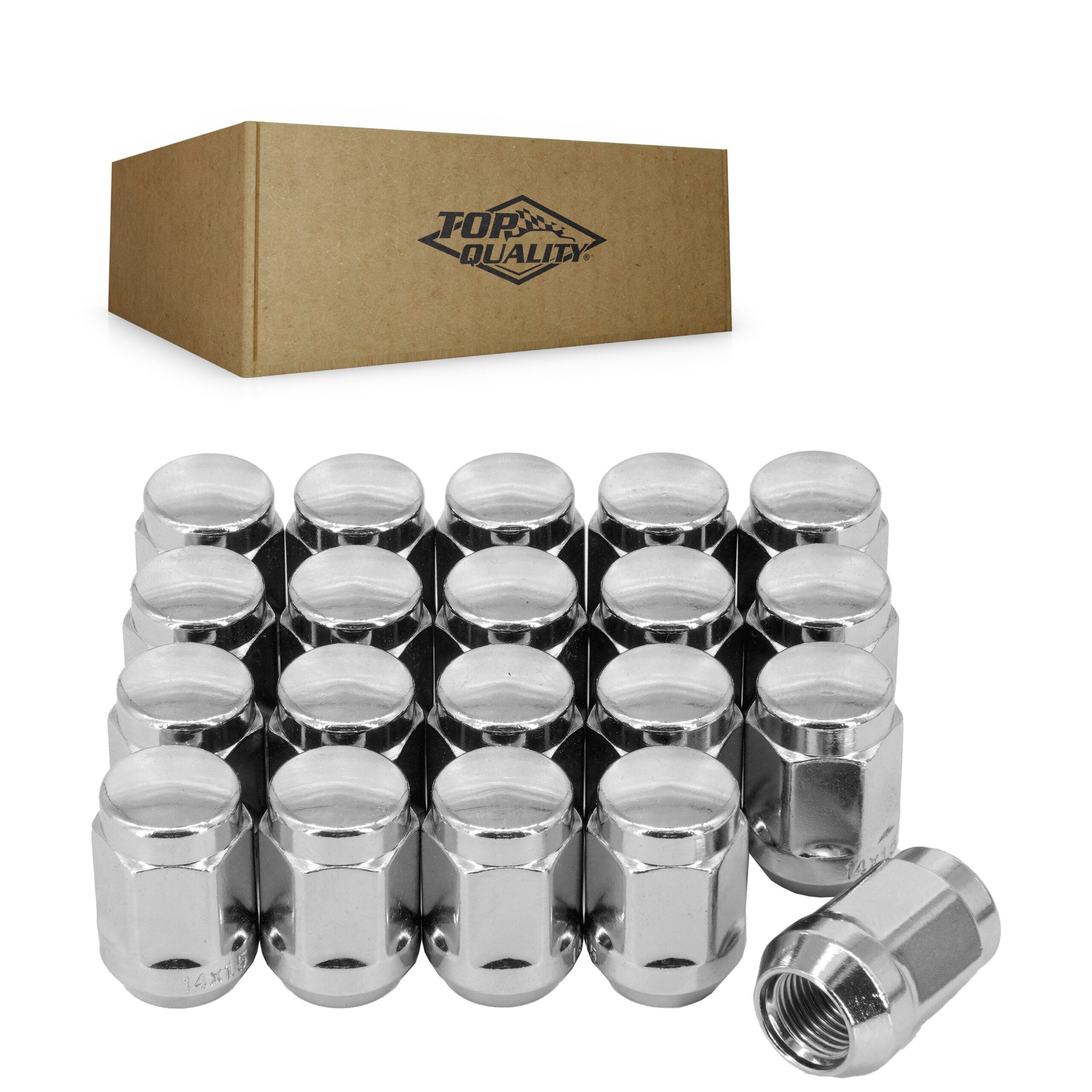 Top Quality CRM-91148 Wheel Lug Nut for 1987-2023 Cadillac LYRIQ, Acura MDX, Chevrolet Silverado 1500 LTD - N/A