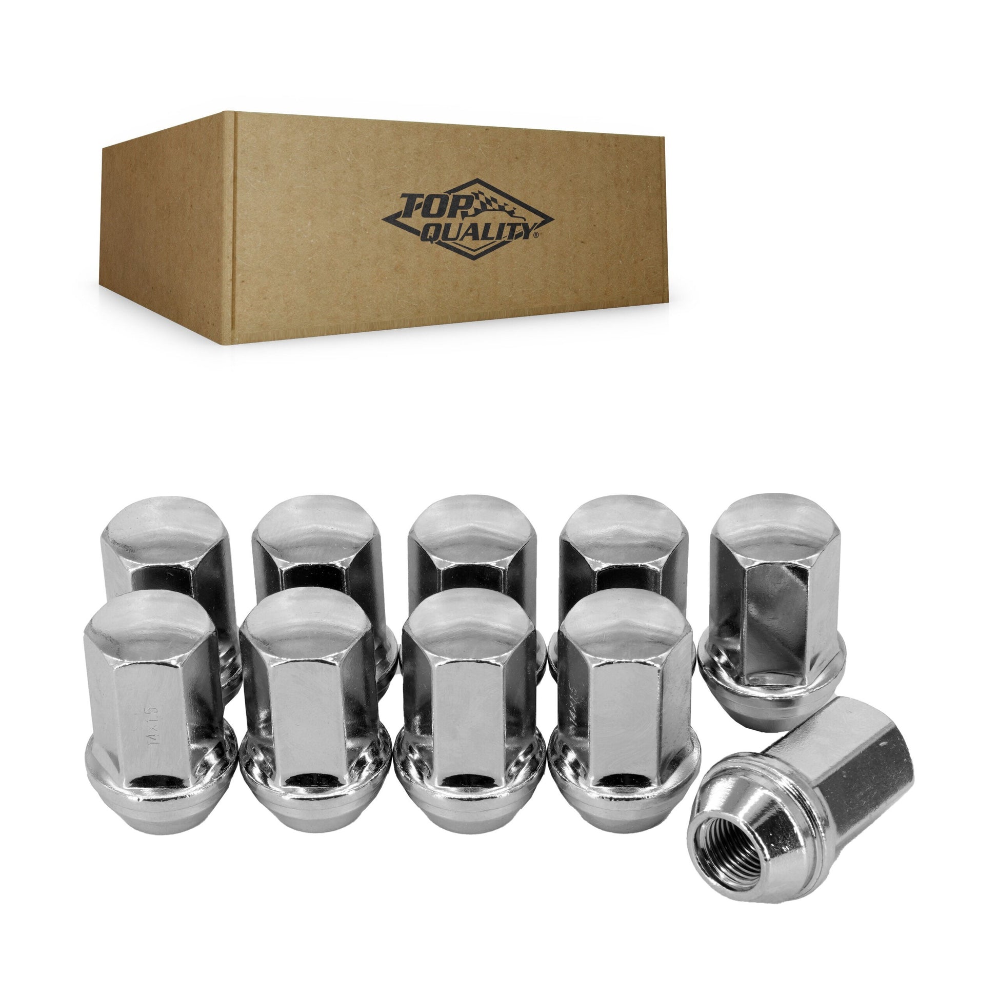 Top Quality CRM-N1510 Wheel Lug Nut for 2000-2023 Cadillac LYRIQ, Chevrolet Silverado 1500 LTD, GMC Hummer EV Pickup - N/A
