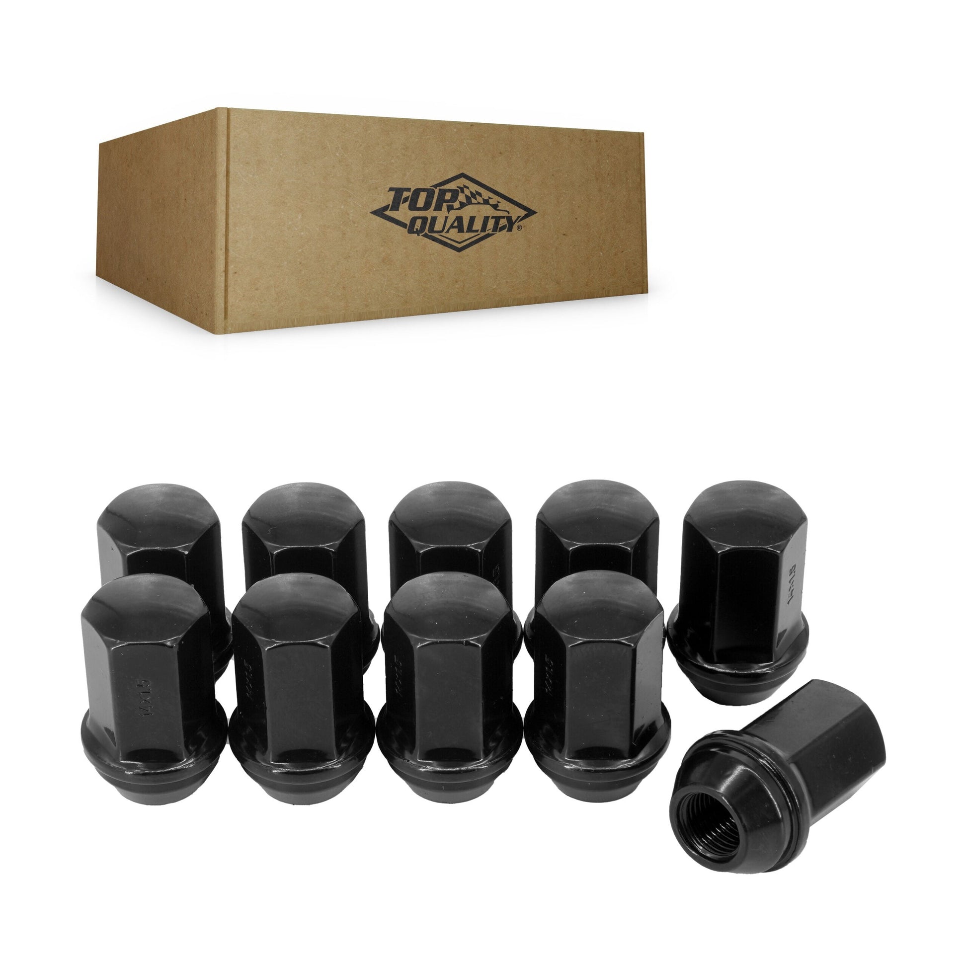 Top Quality CRM-N1510B Wheel Lug Nut for 2000-2023 Cadillac LYRIQ, Chevrolet Silverado 1500 LTD, GMC Hummer EV Pickup - N/A