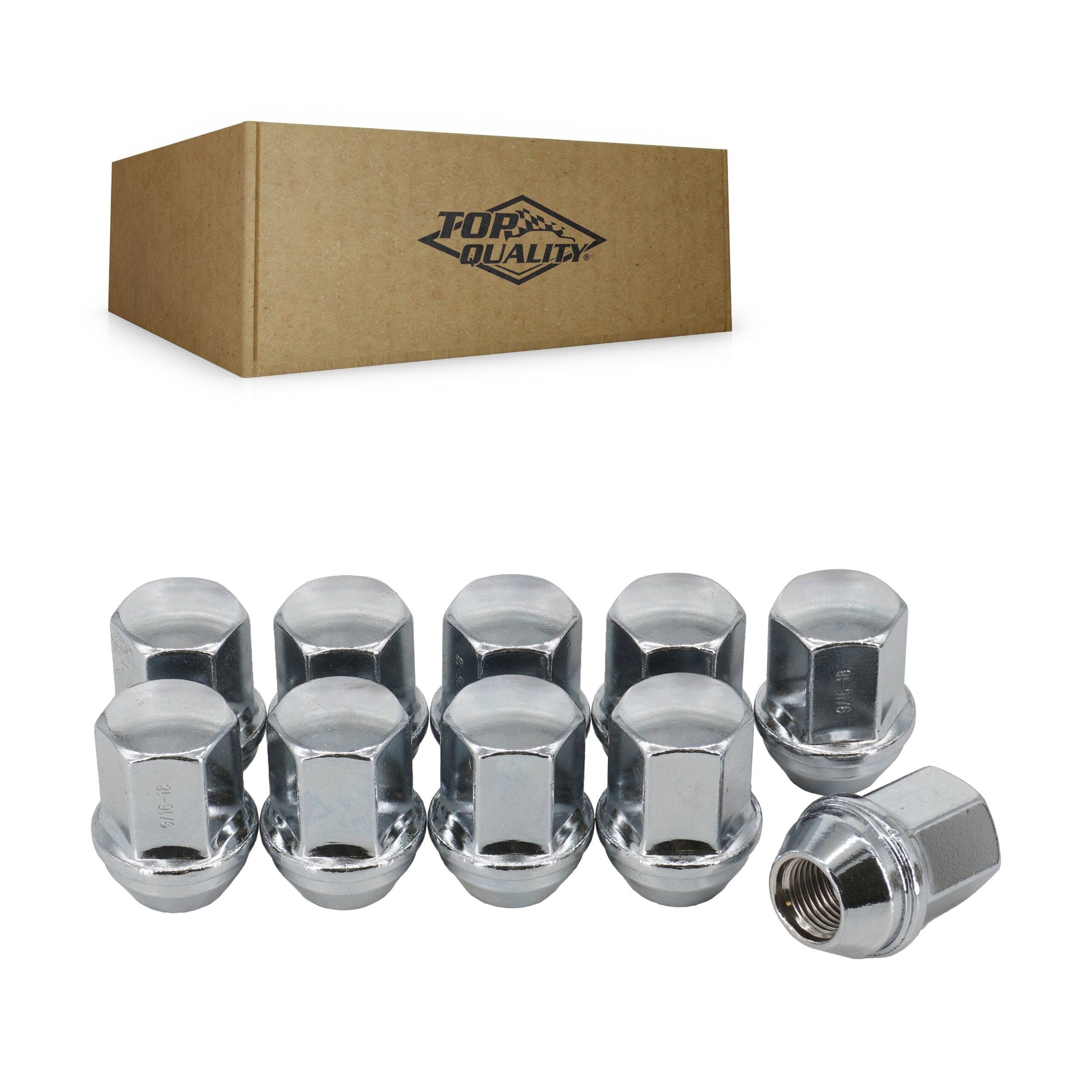 Top Quality CRM-N1710 Wheel Lug Nut for 2002-2011 Ram 1500, Chrysler Aspen, Mitsubishi Raider - N/A