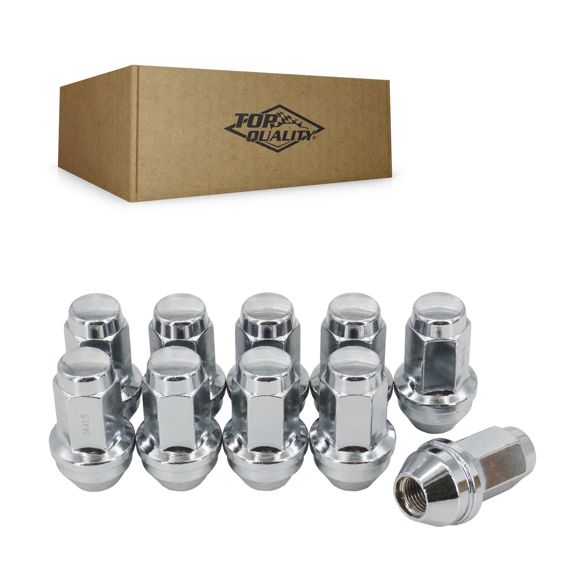 Top Quality CRM-N2011 Wheel Lug Nut for 2015-2023 Ford Mustang Mach-E, Ford Transit Custom, Ford Expedition - N/A