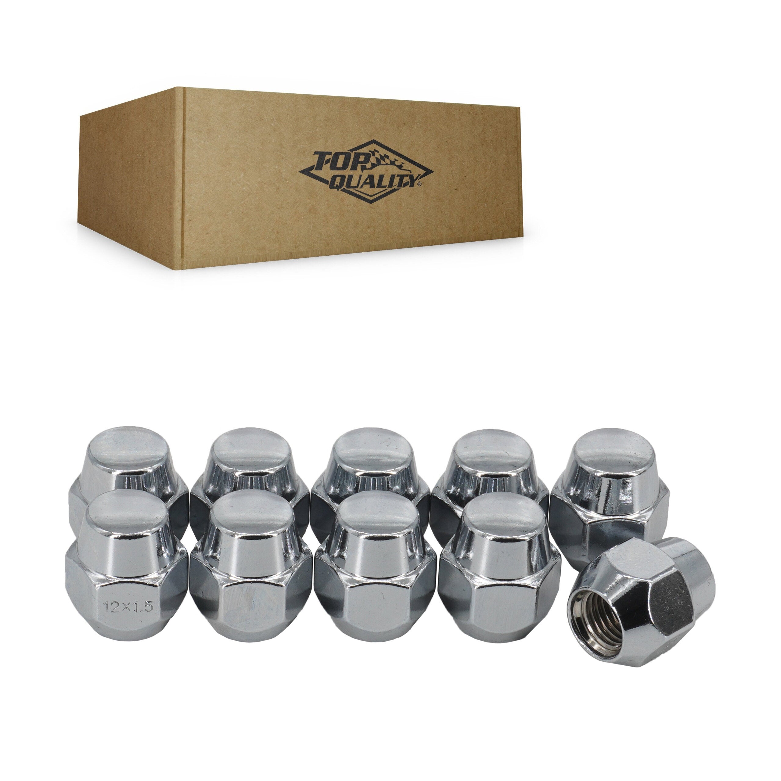 Top Quality CRM-N3210 Wheel Lug Nut for 1980-2023 Hyundai Ioniq 5, Hyundai Santa Cruz, Kia EV6 - N/A