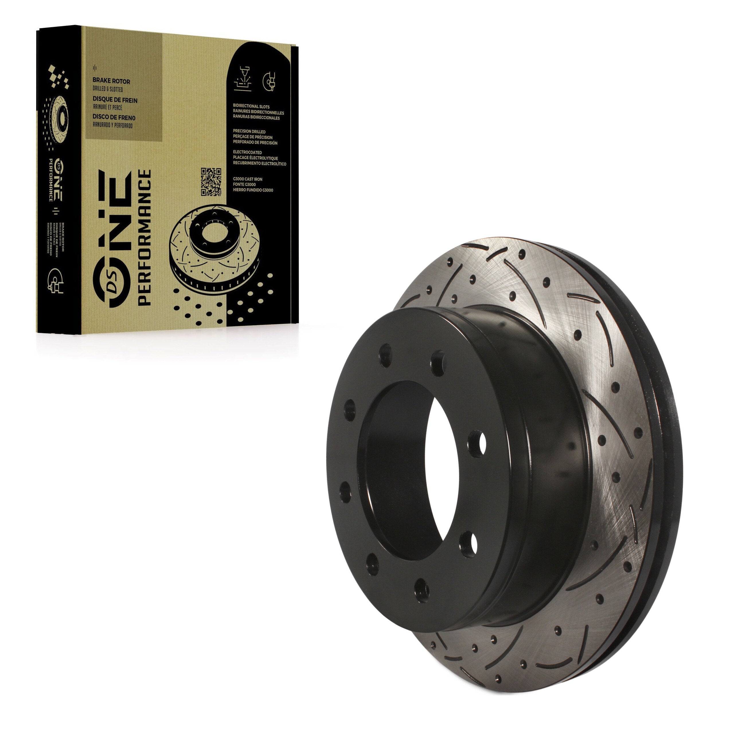 DS-One DS1-56828 Disc Brake Rotor for 1999-2017 Chevrolet Suburban 2500, GMC Yukon XL 2500, Chevrolet Express 2500 - Rear
