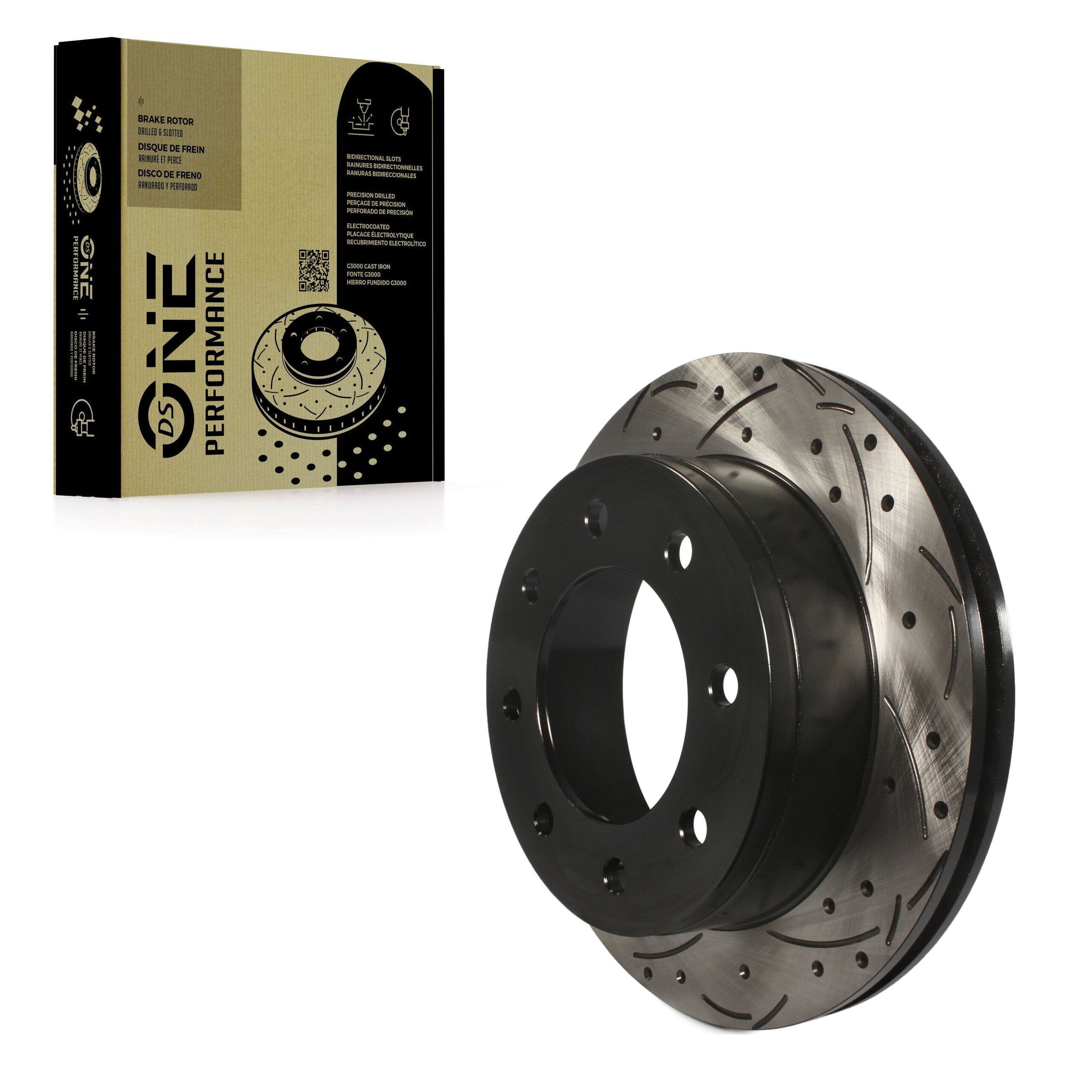 DS-One DS1-56830 Disc Brake Rotor for 1999-2009 Chevrolet Express 2500, Chevrolet Silverado 1500 HD Classic, Chevrolet Suburban 2500 - Rear