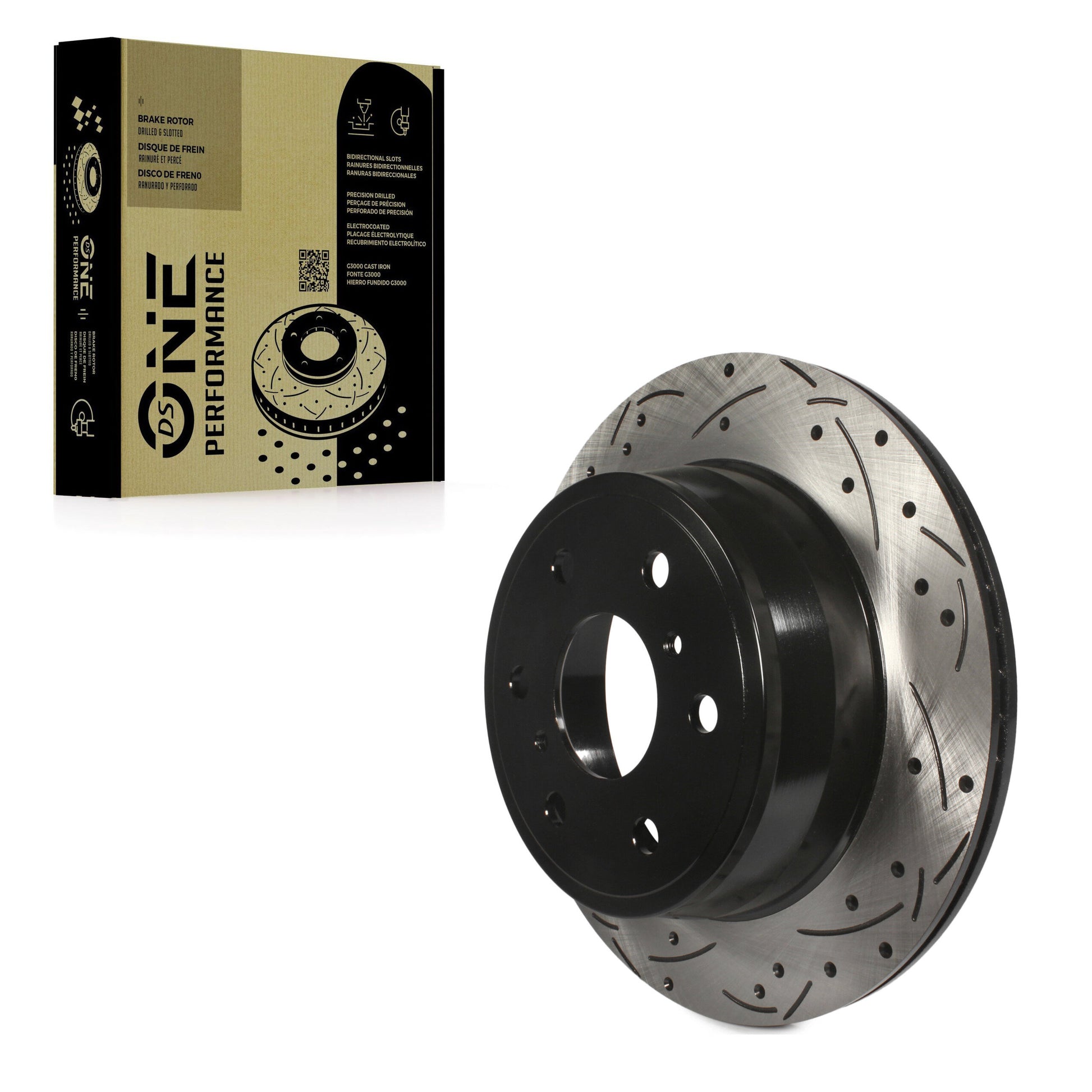 DS-One DS1-580422 Disc Brake Rotor for 2007-2020 Chevrolet Suburban, Chevrolet Silverado 1500, Chevrolet Silverado 1500 LD - Rear