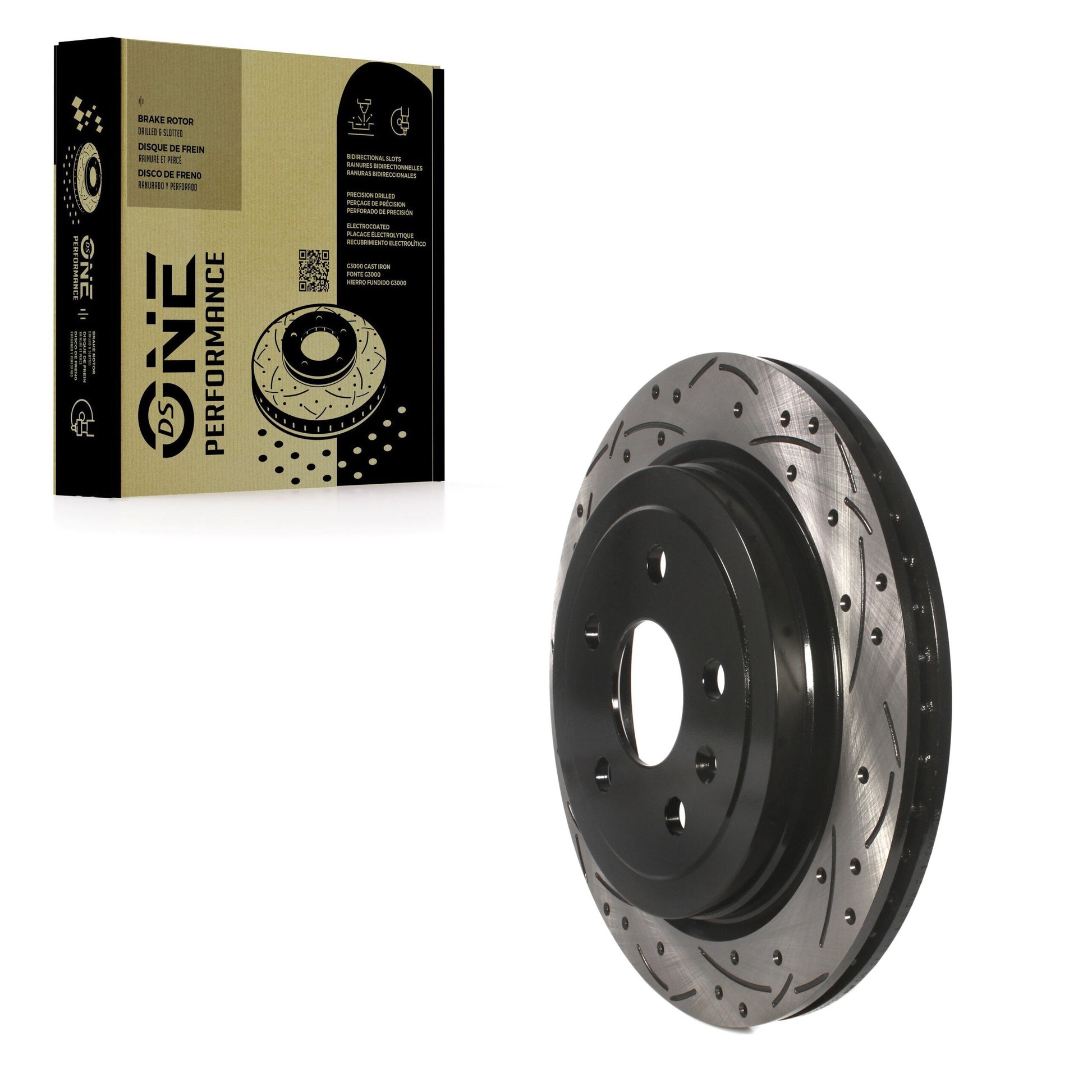 DS-One DS1-580722 Disc Brake Rotor for 2008-2019 Cadillac CTS, Chevrolet Camaro - Rear