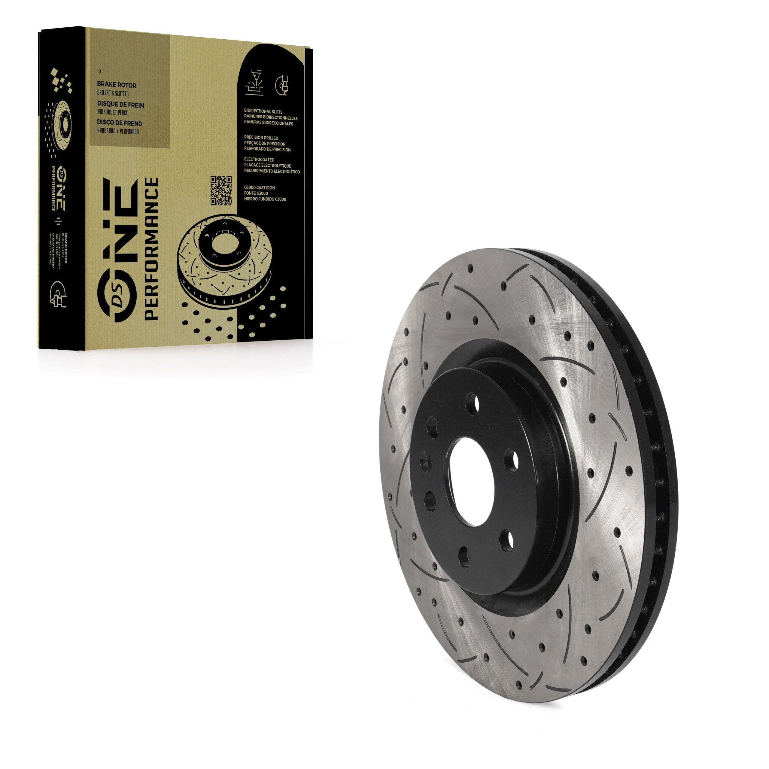 DS-One DS1-580762 Disc Brake Rotor for 2010-2016 Saab 9-4X, Cadillac SRX - Front