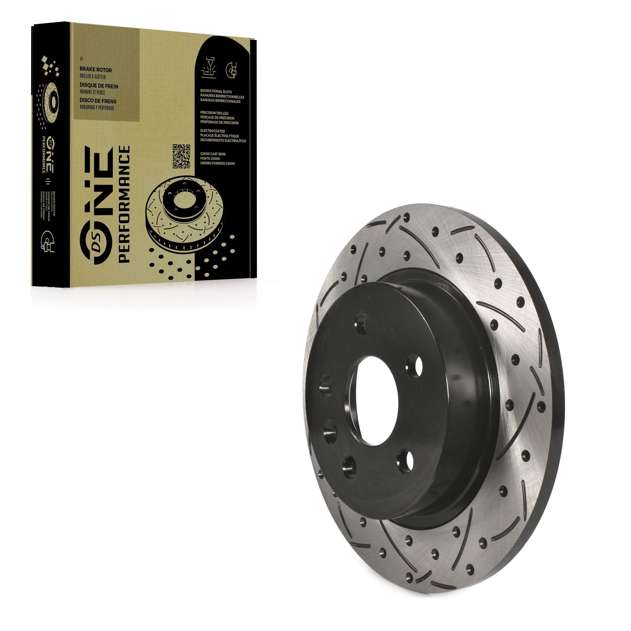 DS-One DS1-580769 Disc Brake Rotor for 2011-2022 Chevrolet Cruze, Chevrolet Cruze Limited, Buick Encore - Rear