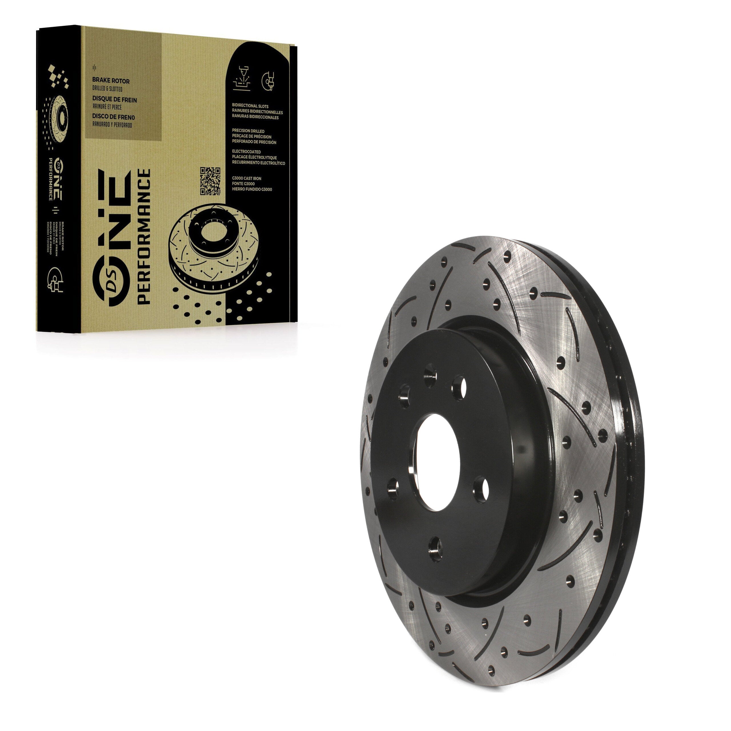 DS-One DS1-580771 Disc Brake Rotor for 2010-2024 Cadillac CT5, Chevrolet Camaro, Cadillac CT6 - Rear