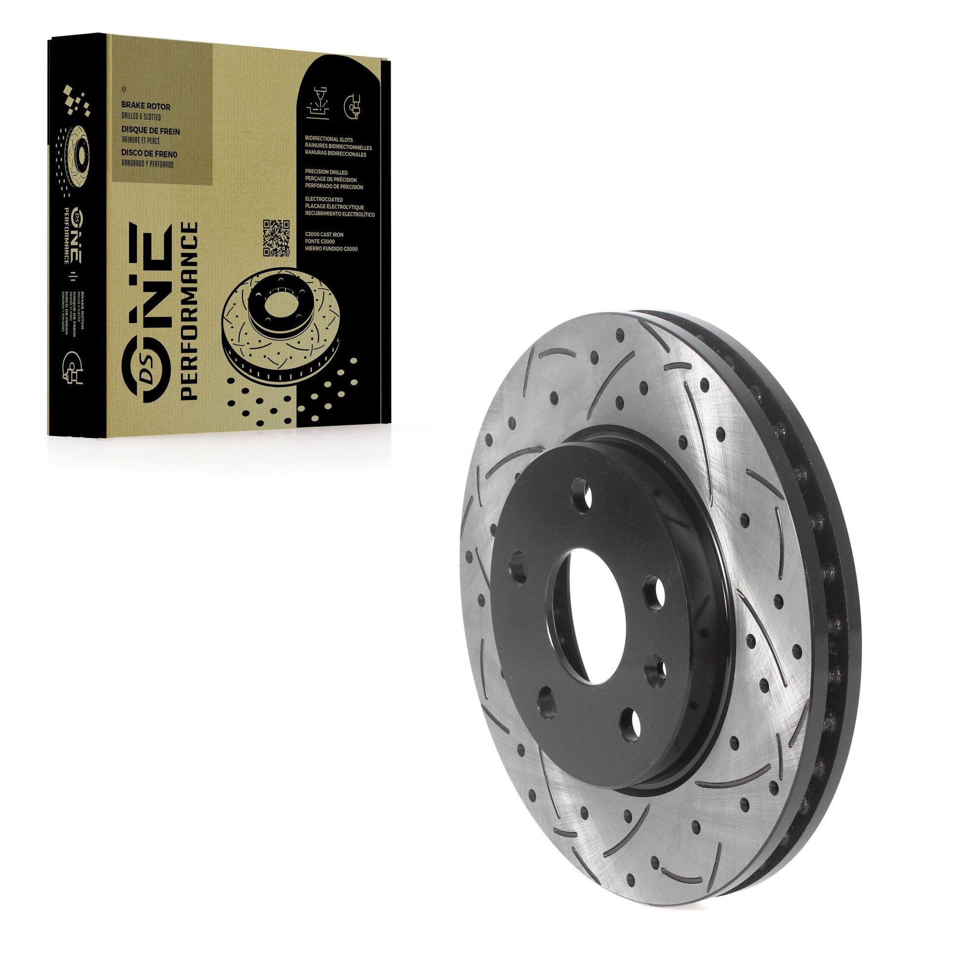 DS-One DS1-580839 Disc Brake Rotor for 2011-2017 Chevrolet Malibu Limited, Chevrolet Malibu, Buick LaCrosse - Front
