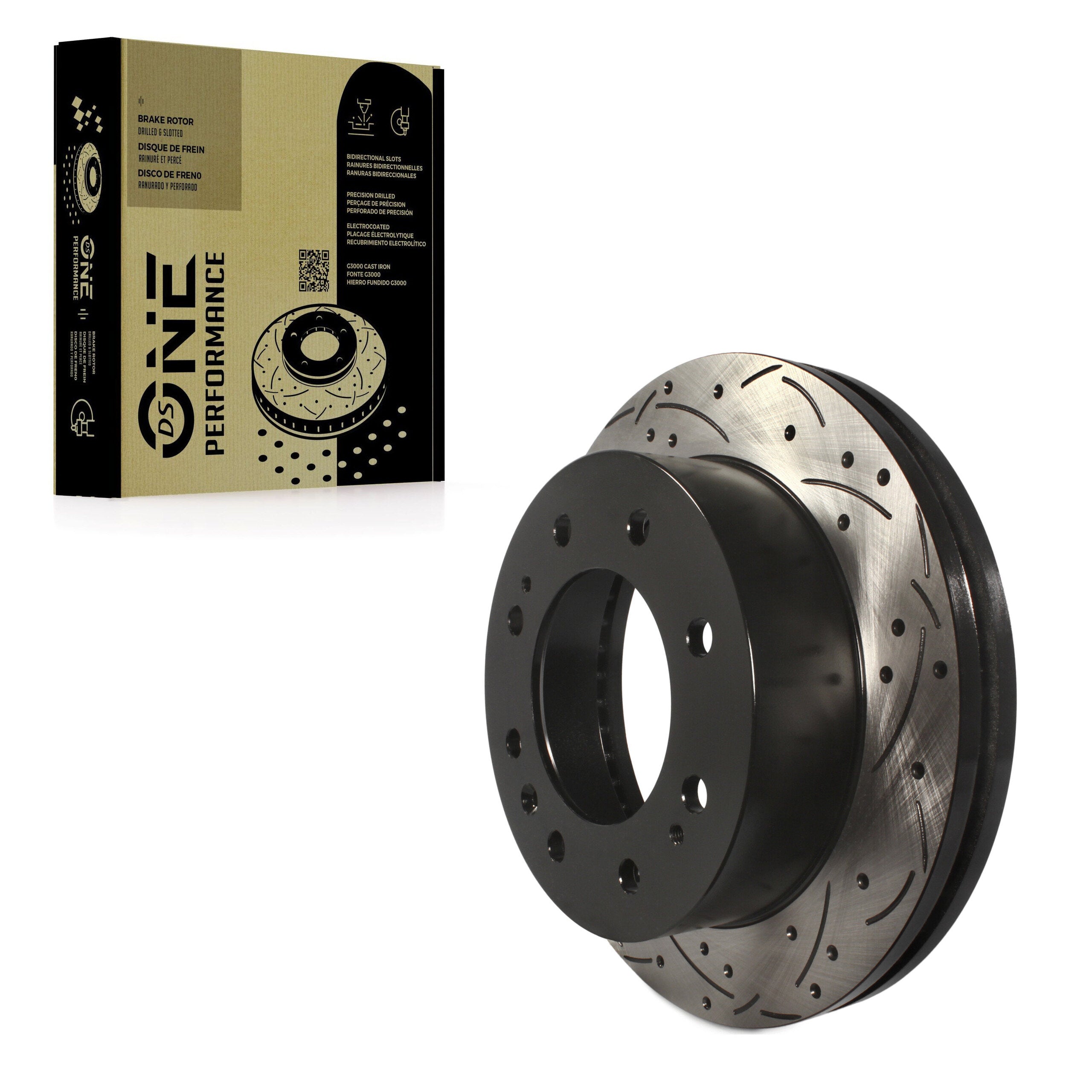 DS-One DS1-580875 Disc Brake Rotor for 2011-2024 Chevrolet Suburban, Chevrolet Suburban 3500 HD, Chevrolet Silverado 2500 HD - Front