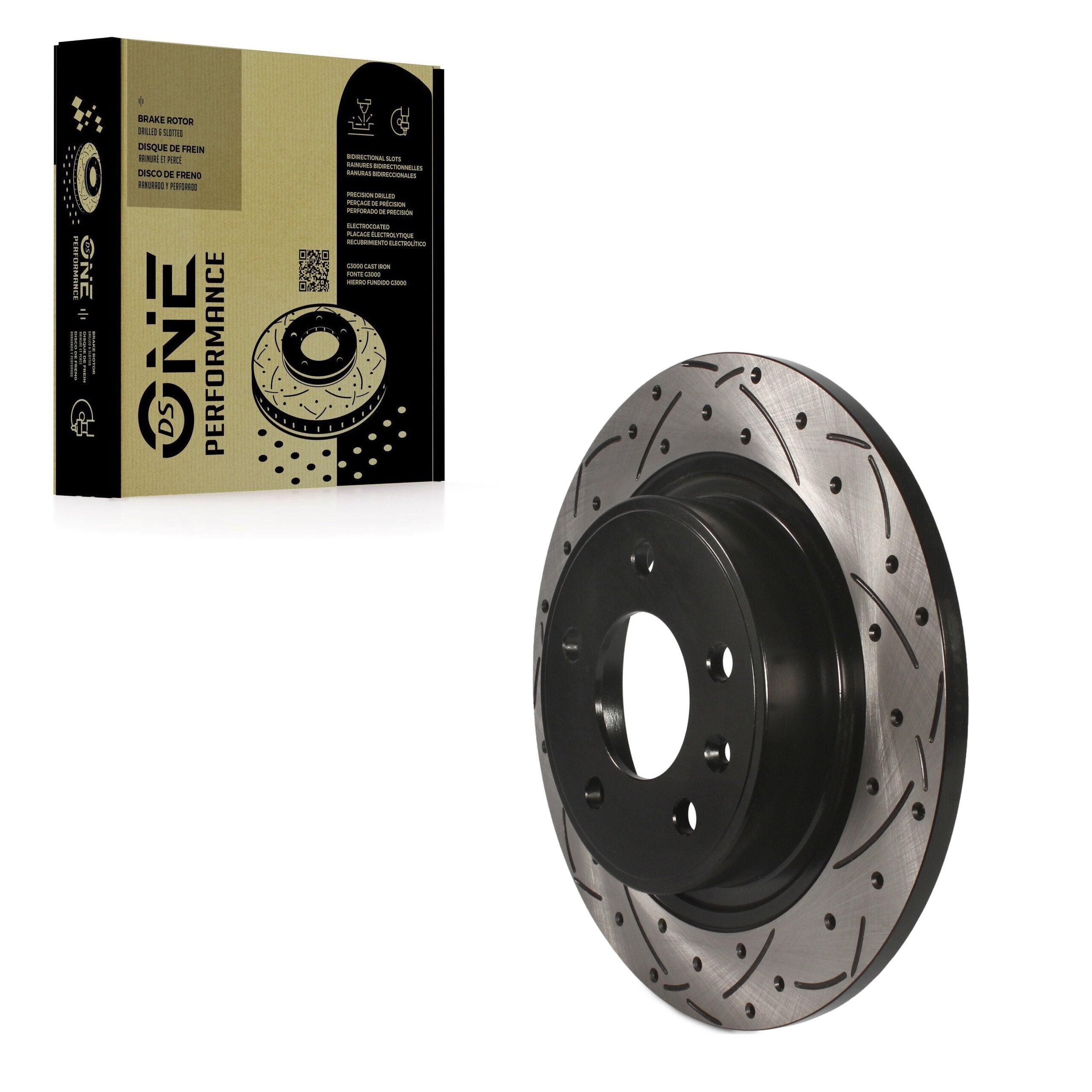 DS-One DS1-580900 Disc Brake Rotor for 2011-2019 Buick Cascada, Cadillac ELR, Chevrolet Cruze - Rear