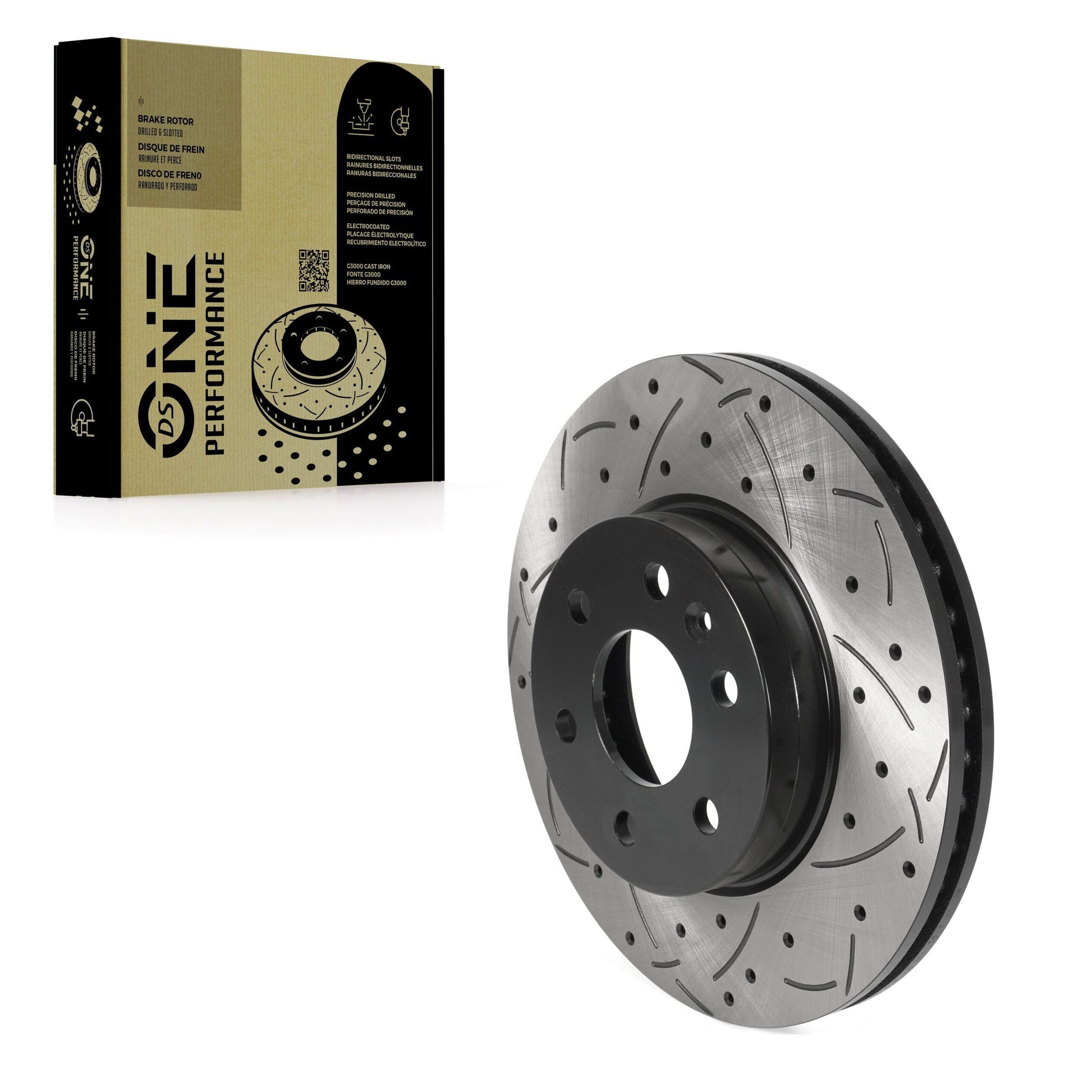 DS-One DS1-582038 Disc Brake Rotor for 2015-2020 Chevrolet Colorado, GMC Canyon - Front