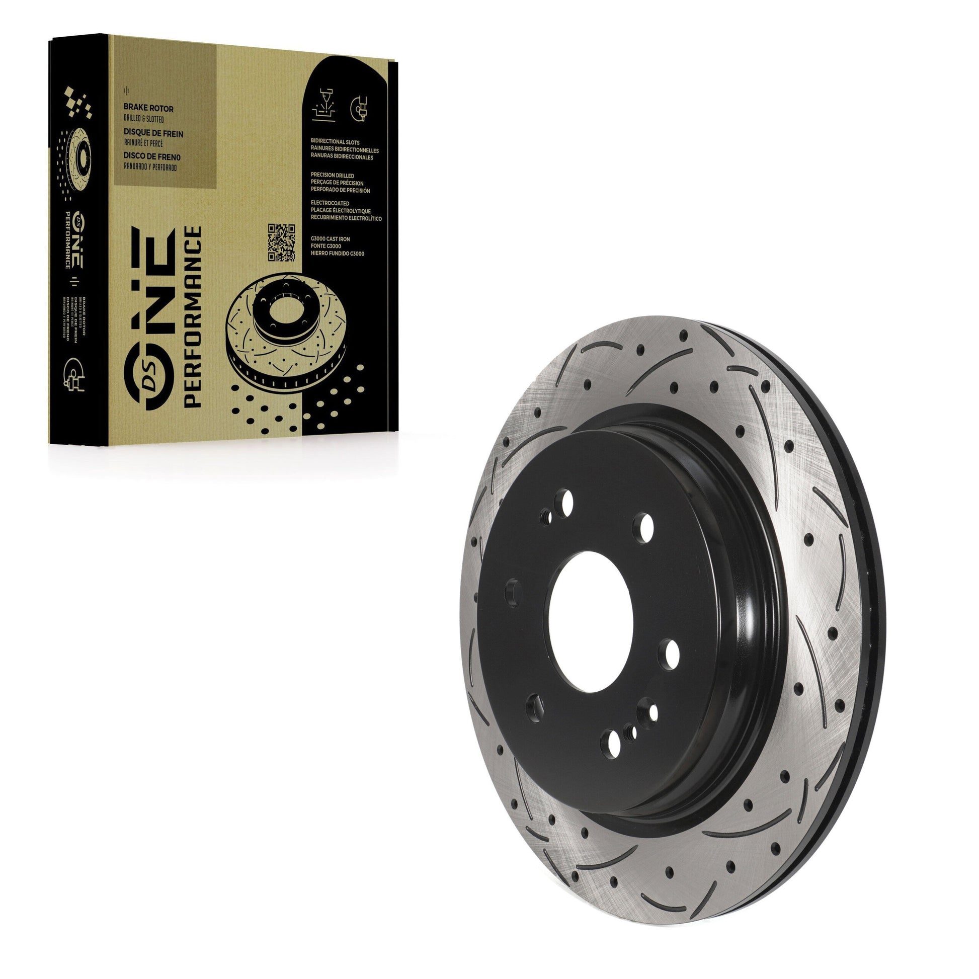 DS-One DS1-582457 Disc Brake Rotor for 2019-2024 Chevrolet Silverado 1500 LTD, GMC Sierra 1500 Limited, Cadillac Escalade - Rear
