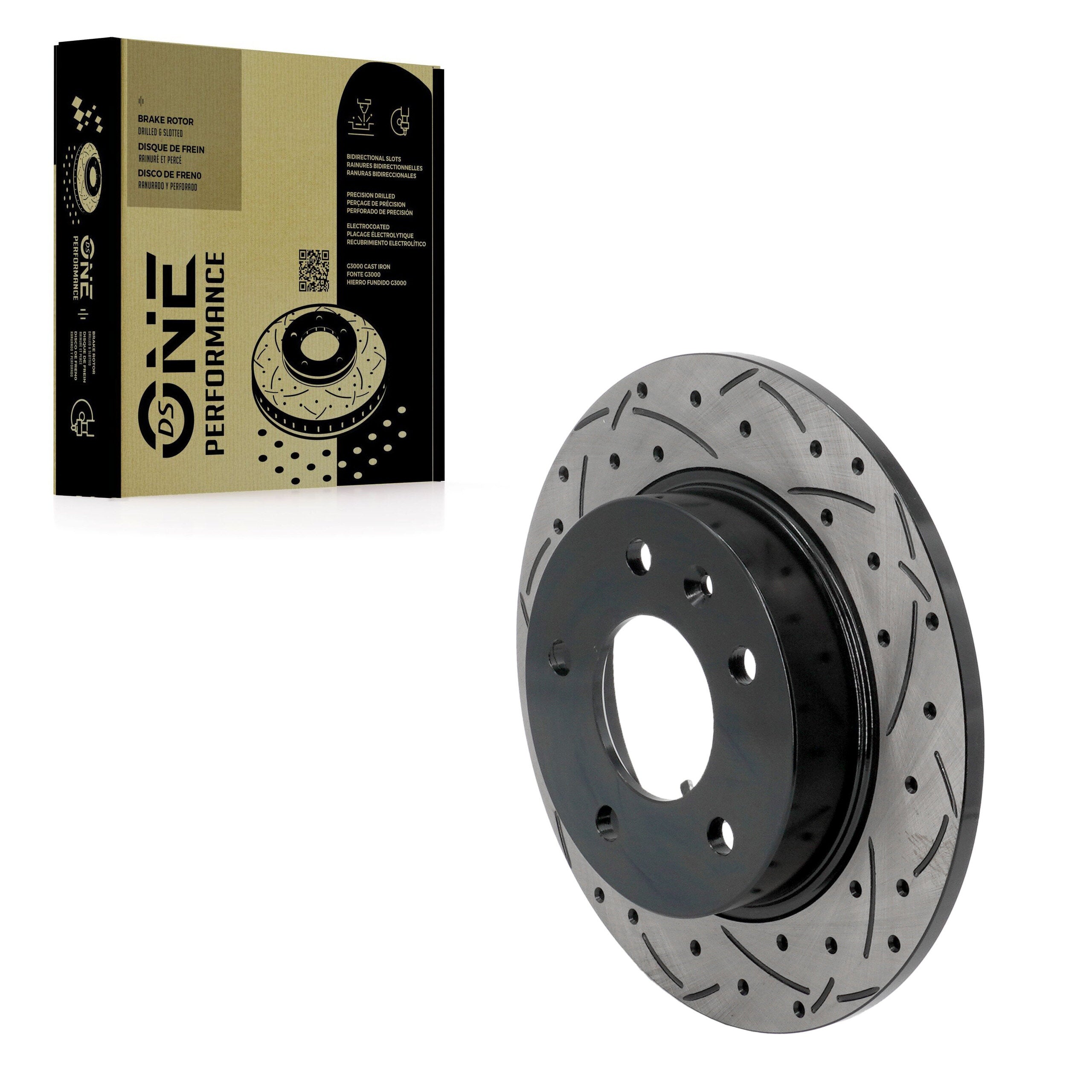 DS-One DS1-582680 Disc Brake Rotor for 2020-2024 Chevrolet Trailblazer, Buick Encore GX - Rear