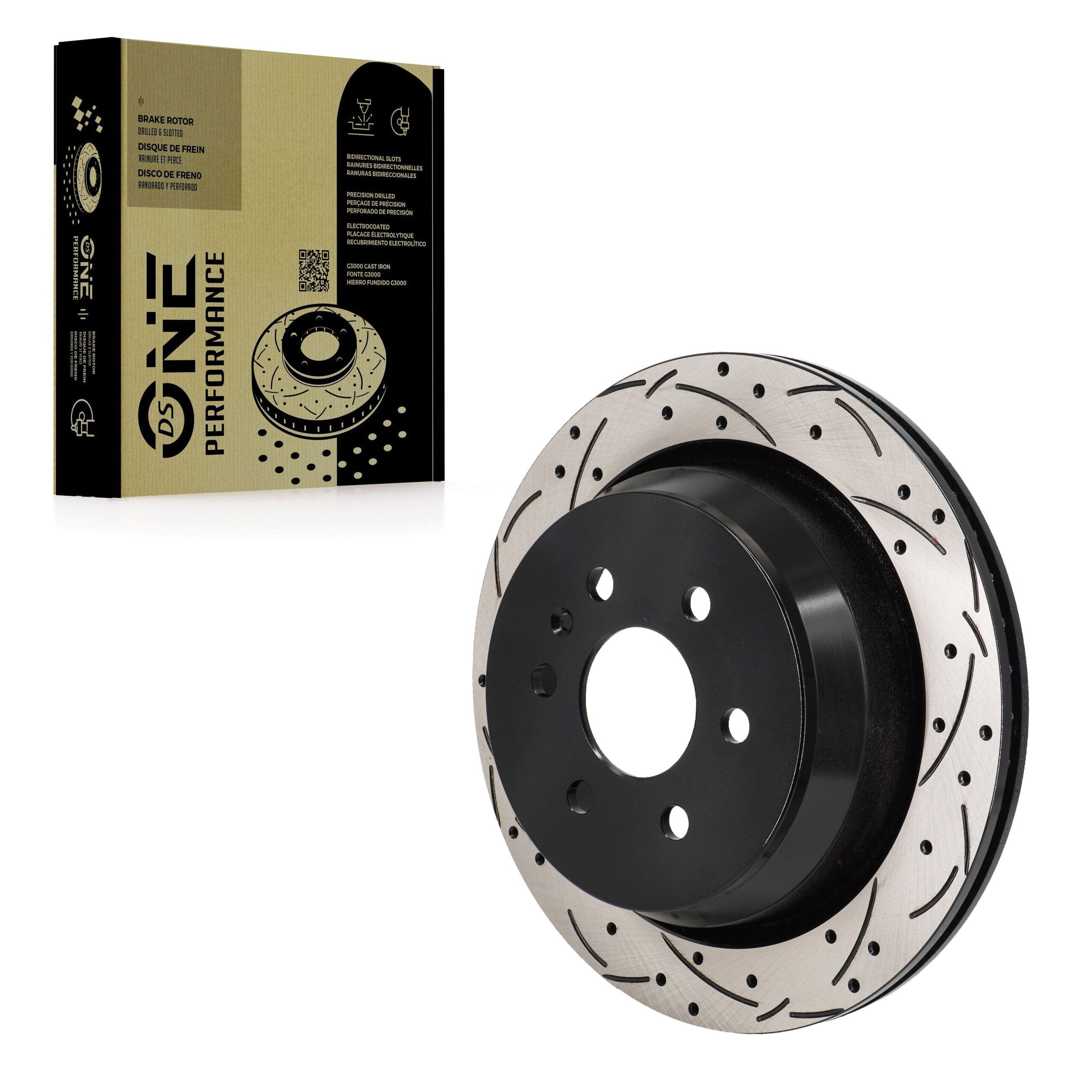 DS-One DS1-582743 Disc Brake Rotor for 2021-2022 Chevrolet Colorado, GMC Canyon - Rear