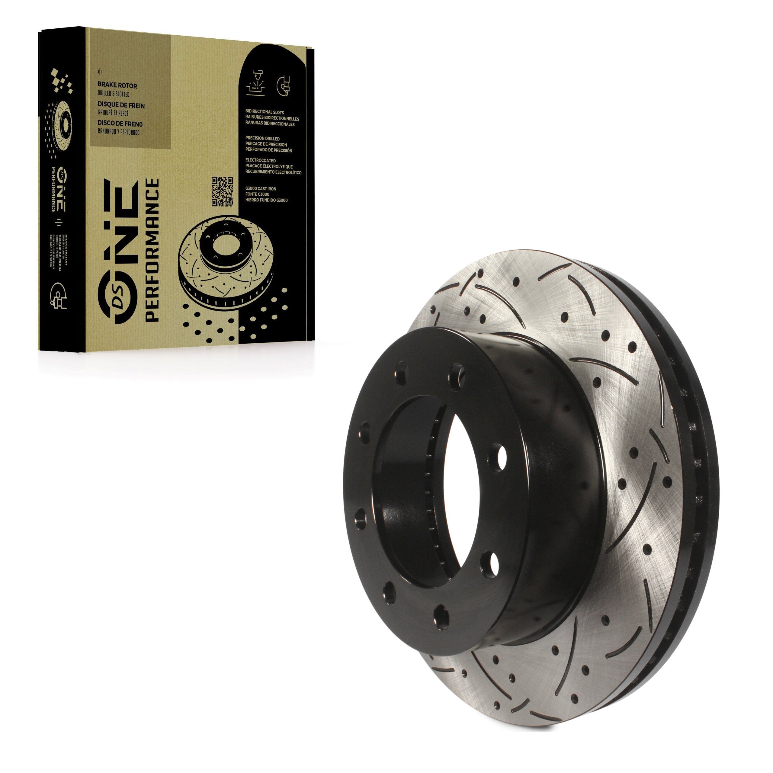 DS-One DS1-680280 Disc Brake Rotor for 2005-2013 Ford F-250 Super Duty, Ford F-450 Super Duty, Ford F-350 Super Duty - Front