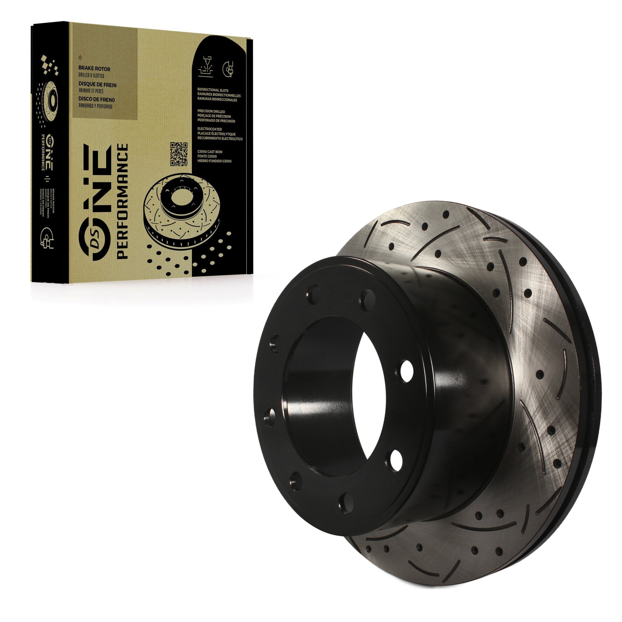 DS-One DS1-680394 Disc Brake Rotor for 2005-2012 Ford F-250 Super Duty, Ford F-350 Super Duty - Rear