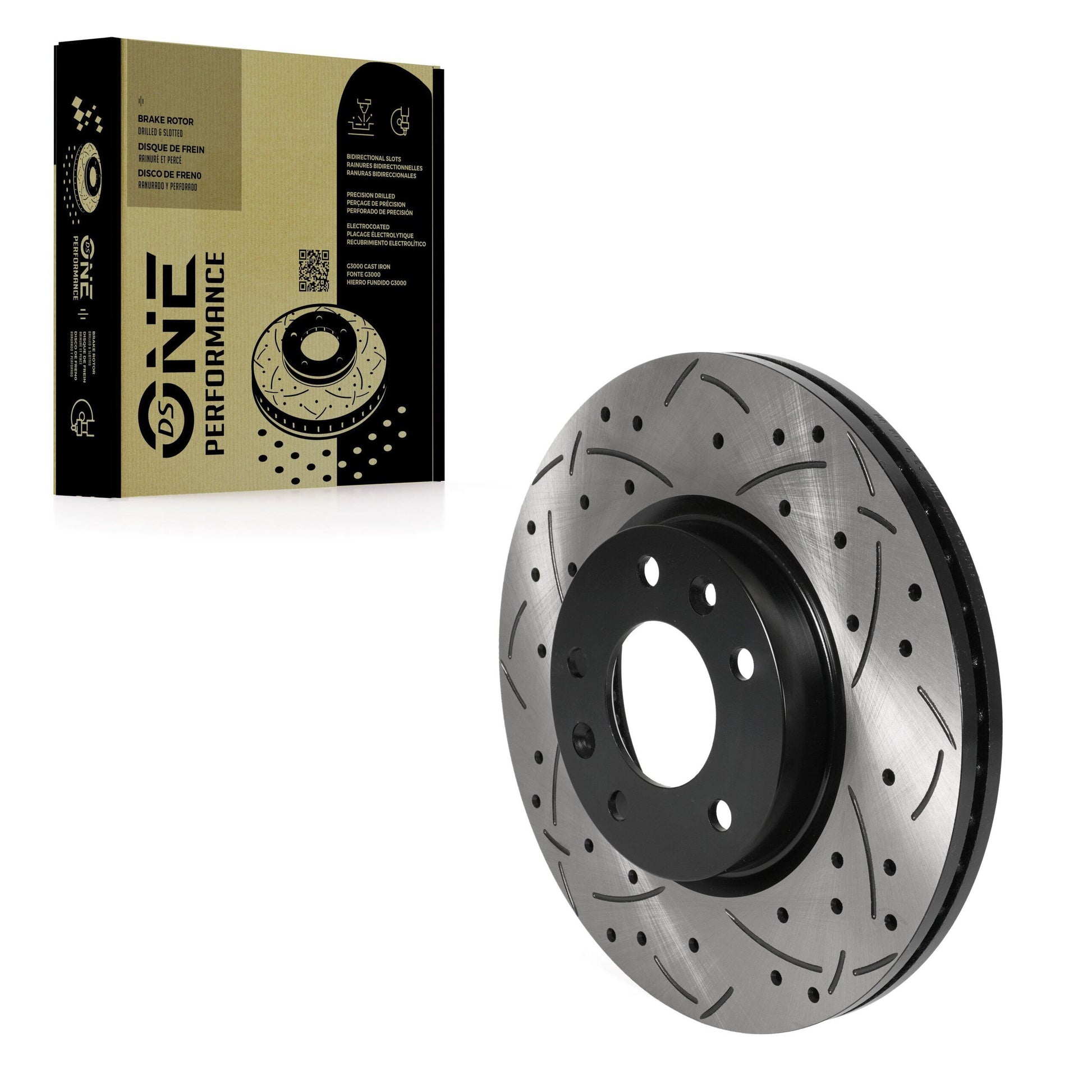 DS-One DS1-680404 Disc Brake Rotor for 2006-2013 Mazda 6, Lincoln MKZ, Ford Fusion - Front