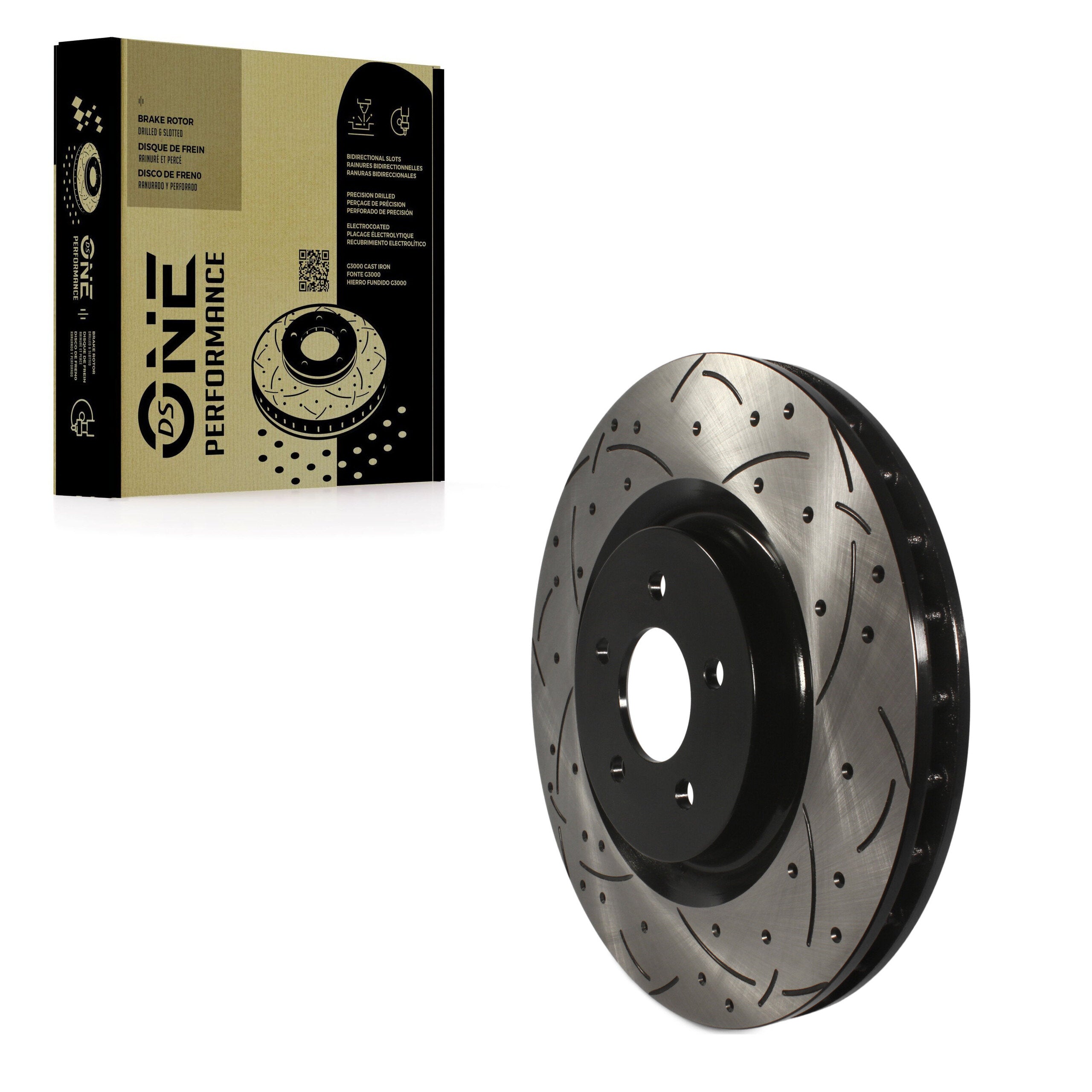 DS-One DS1-680497 Disc Brake Rotor for 2007-2014 Ford Mustang - Front