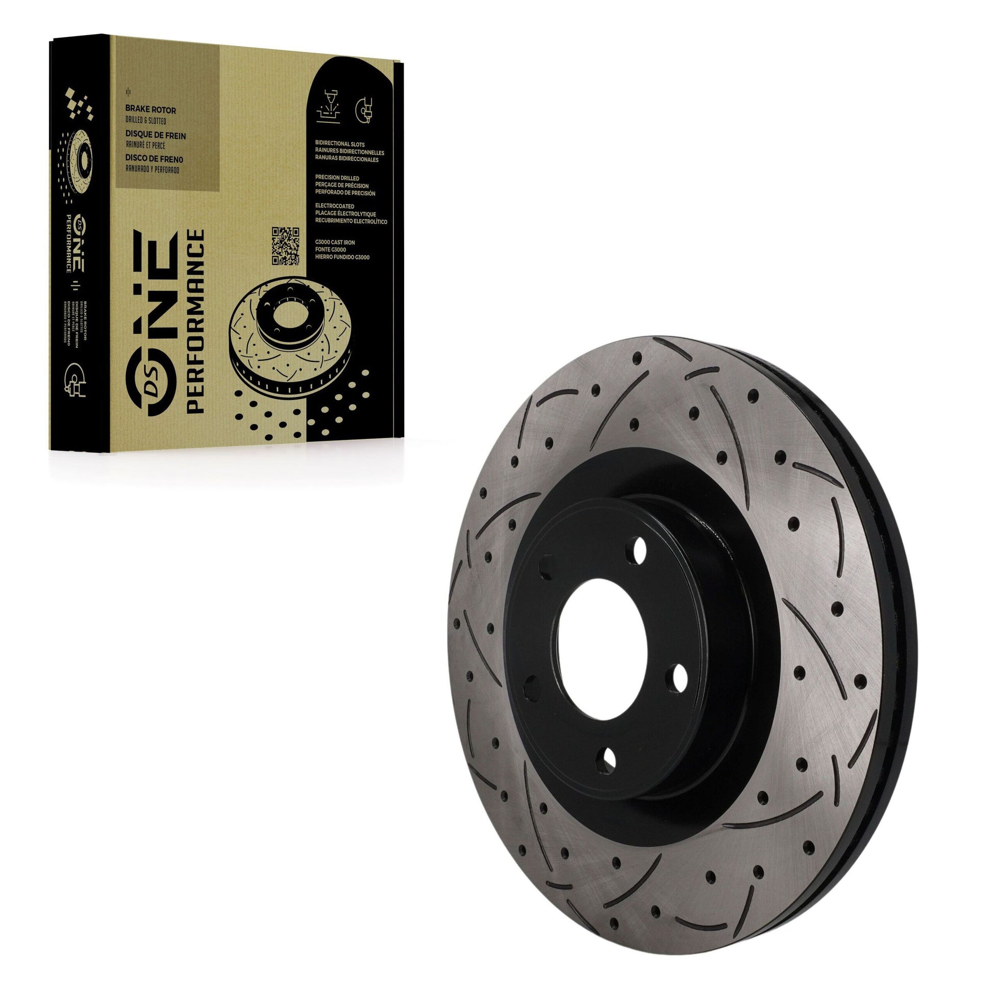 DS-One DS1-680544 Disc Brake Rotor for 2007-2015 Ford Edge, Lincoln MKX - Front