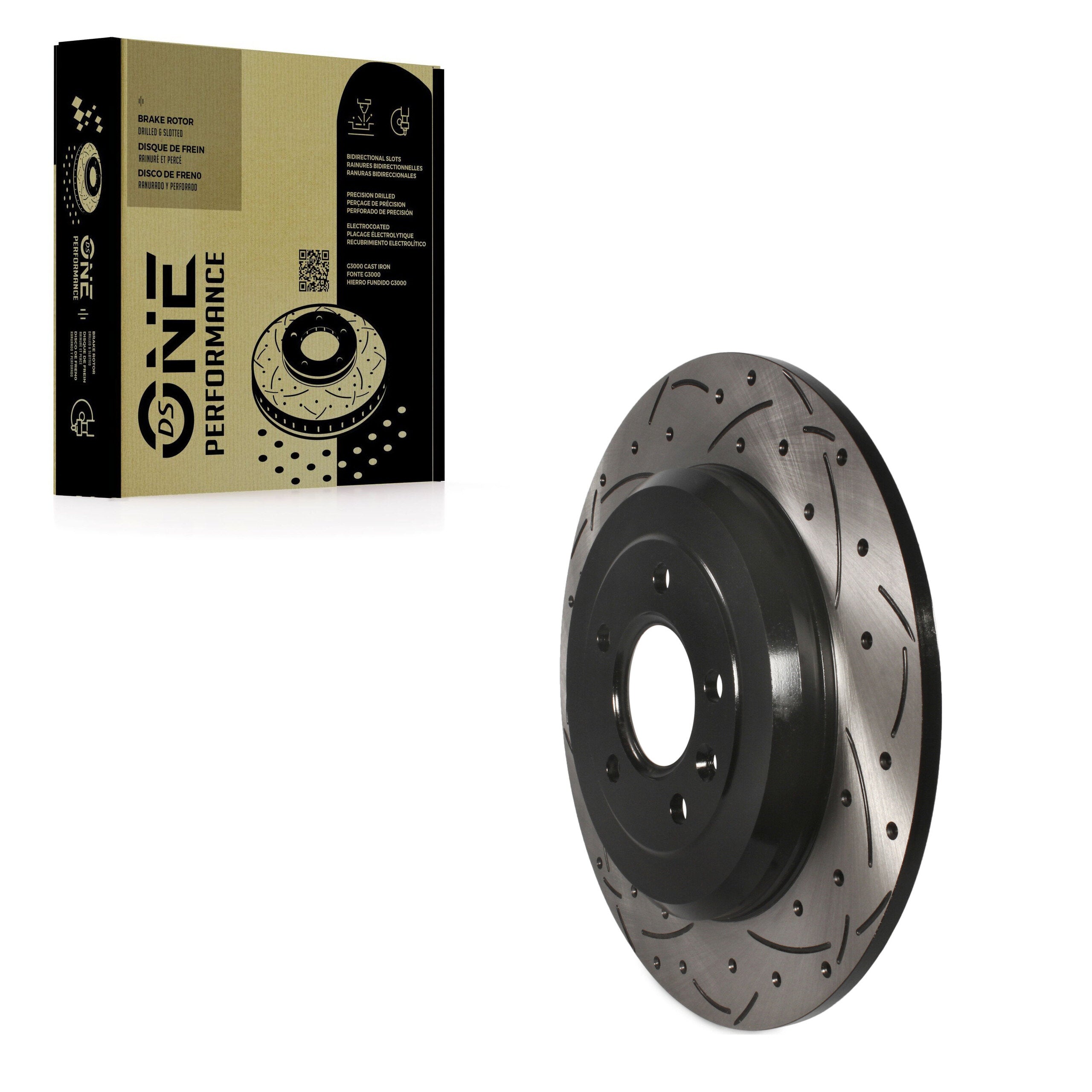 DS-One DS1-680686 Disc Brake Rotor for 2005-2019 Lincoln MKT, Ford Explorer, Ford Taurus - Rear