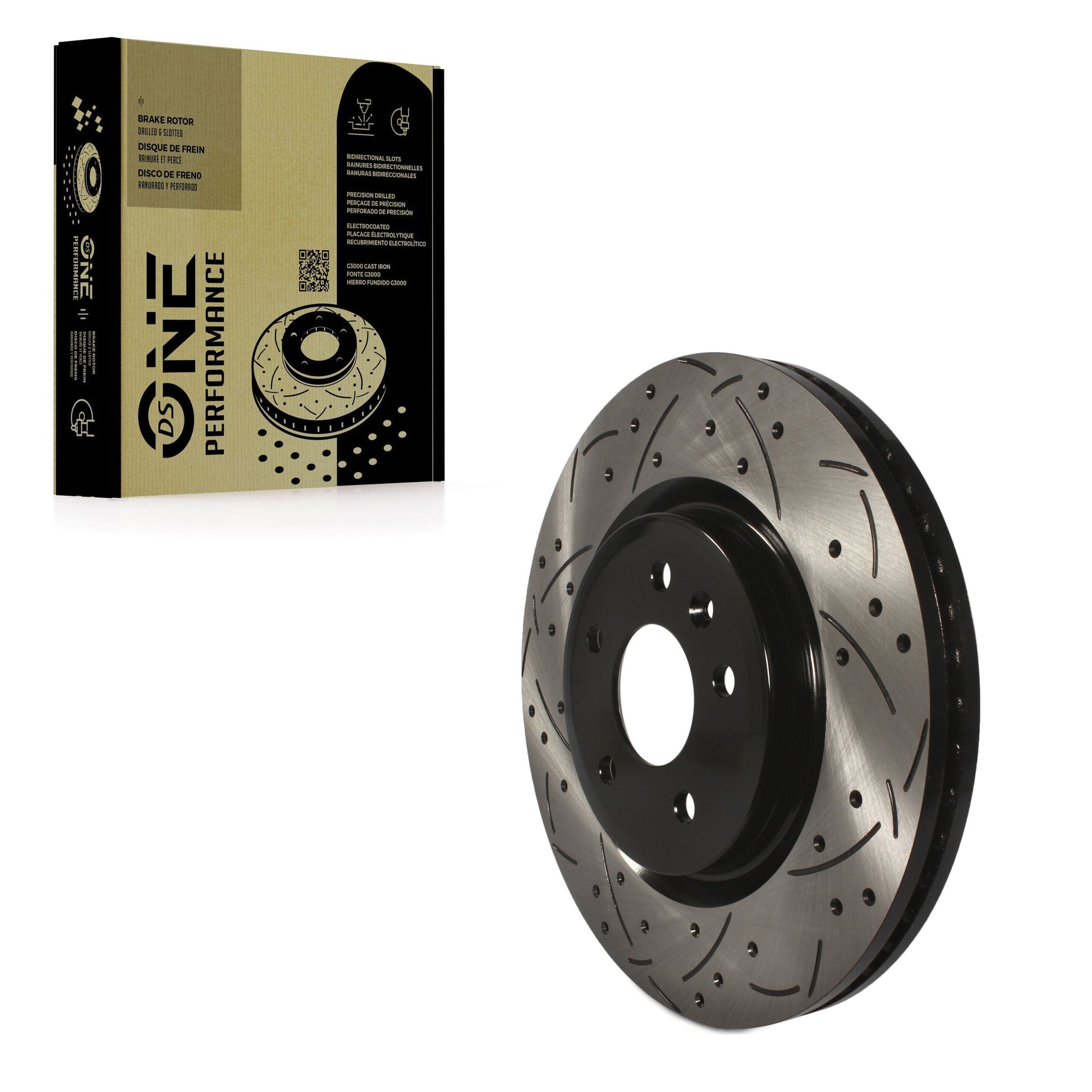 DS-One DS1-680758 Disc Brake Rotor for 2009-2019 Ford Explorer, Ford Taurus, Lincoln MKT - Front