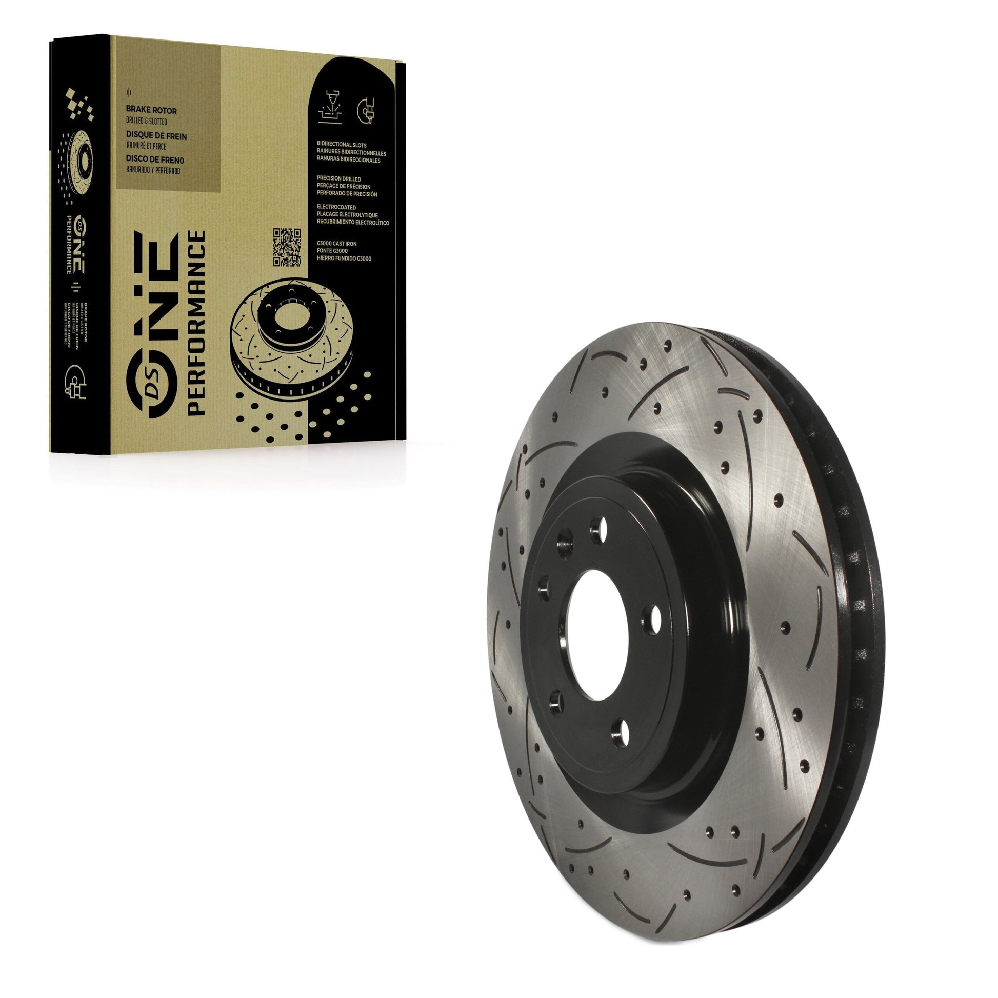 DS-One DS1-680811 Disc Brake Rotor for 2011-2014 Ford Mustang - Front