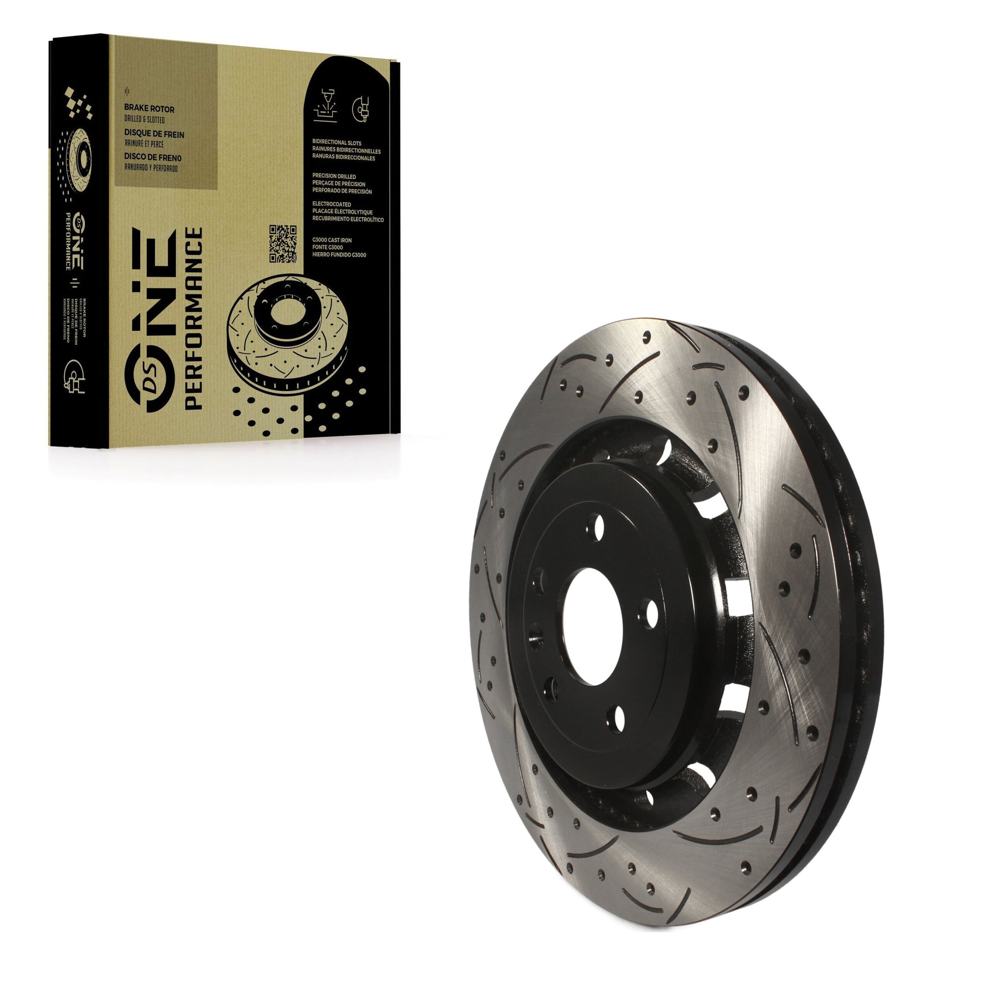 DS-One DS1-680982 Disc Brake Rotor for 2012-2019 Ford Explorer, Ford Special Service Police Sedan, Ford Police Interceptor Sedan - Front