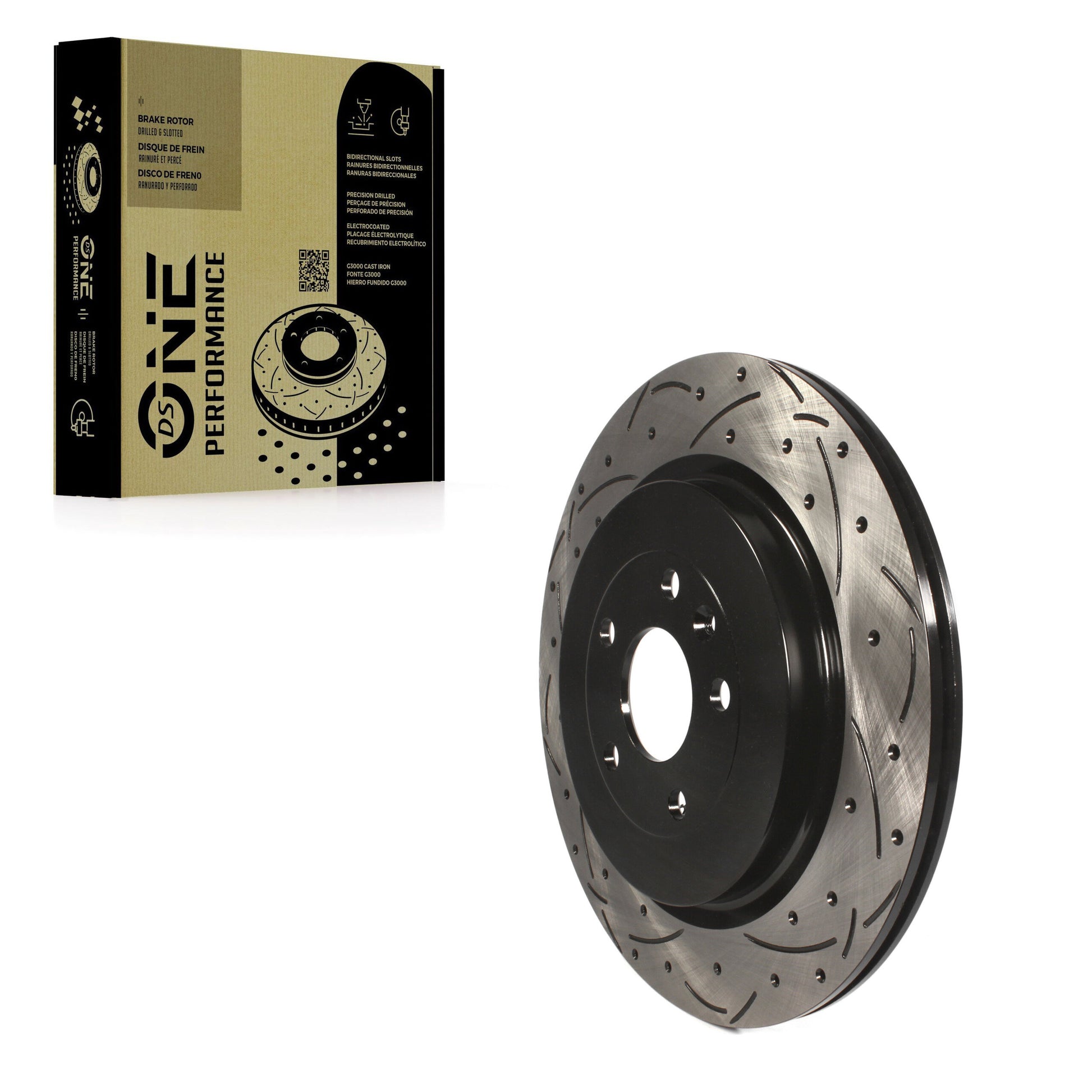 DS-One DS1-680983 Disc Brake Rotor for 2012-2019 Lincoln MKT, Ford Special Service Police Sedan, Ford Explorer - Rear