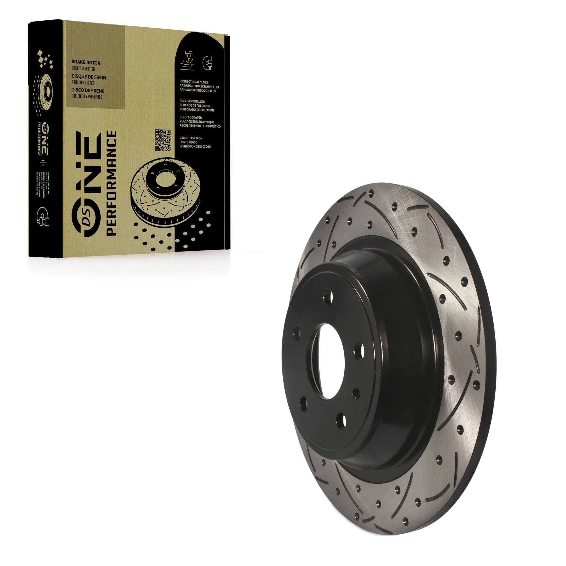 DS-One DS1-681012 Disc Brake Rotor for 2013-2020 Ford Fusion, Lincoln MKZ - Rear