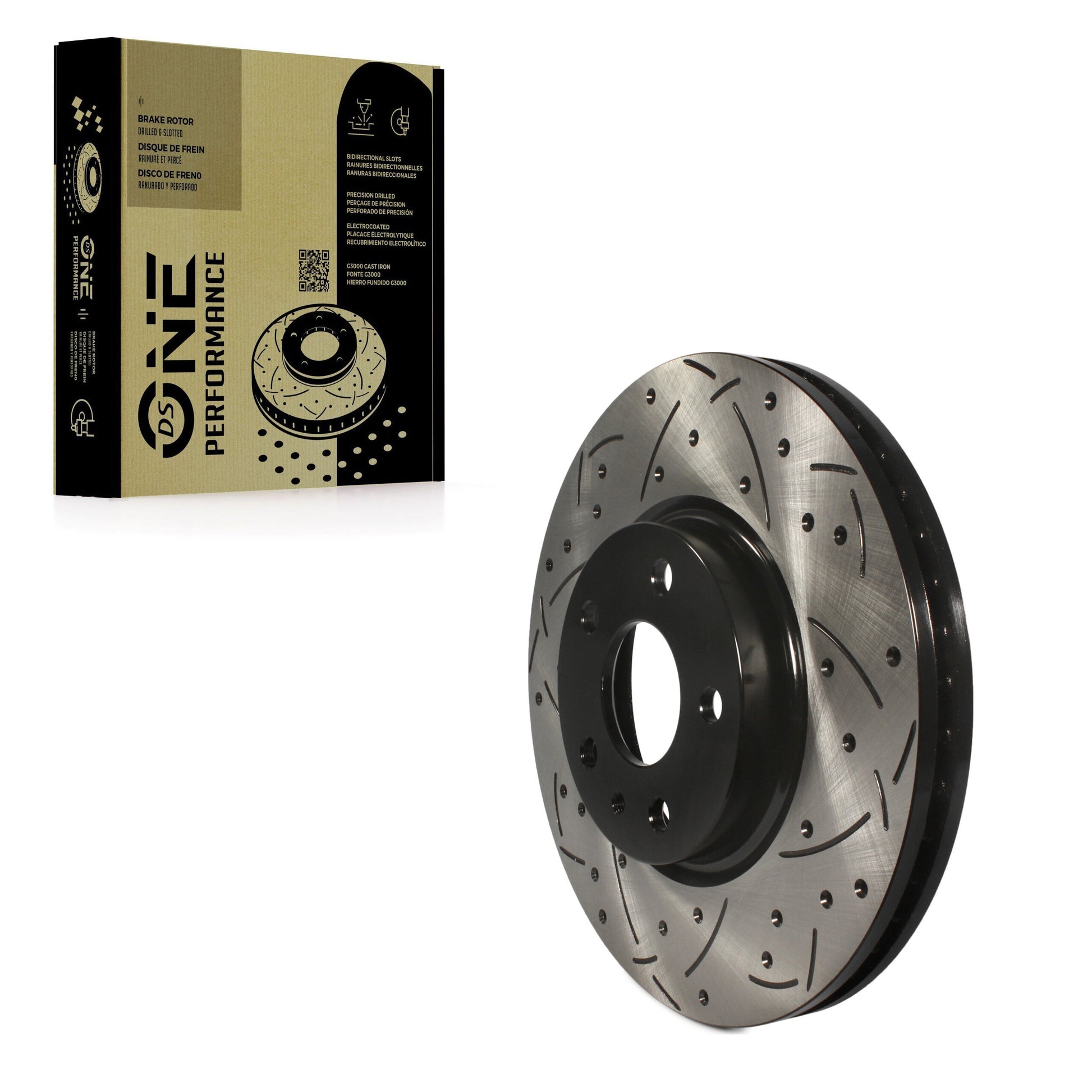 DS-One DS1-681014 Disc Brake Rotor for 2013-2020 Ford Fusion, Lincoln MKZ - Front