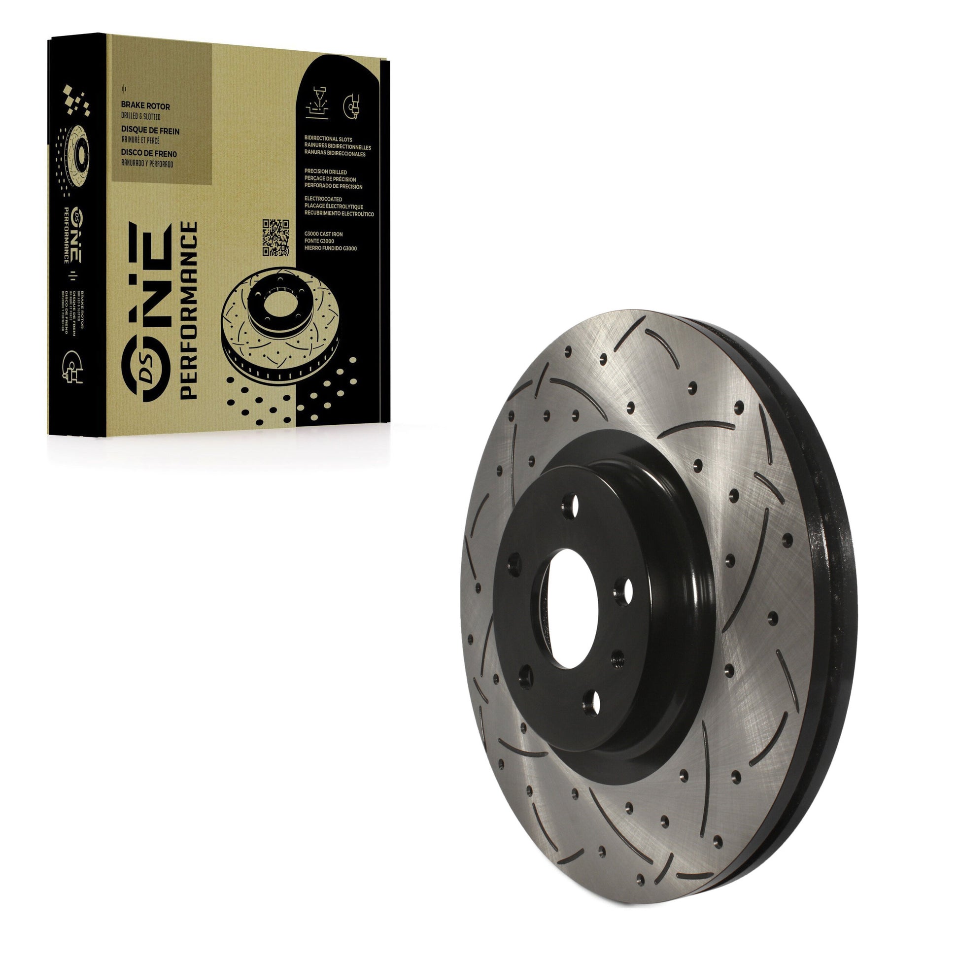 DS-One DS1-681015 Disc Brake Rotor for 2013-2020 Ford Fusion, Lincoln MKZ - Front