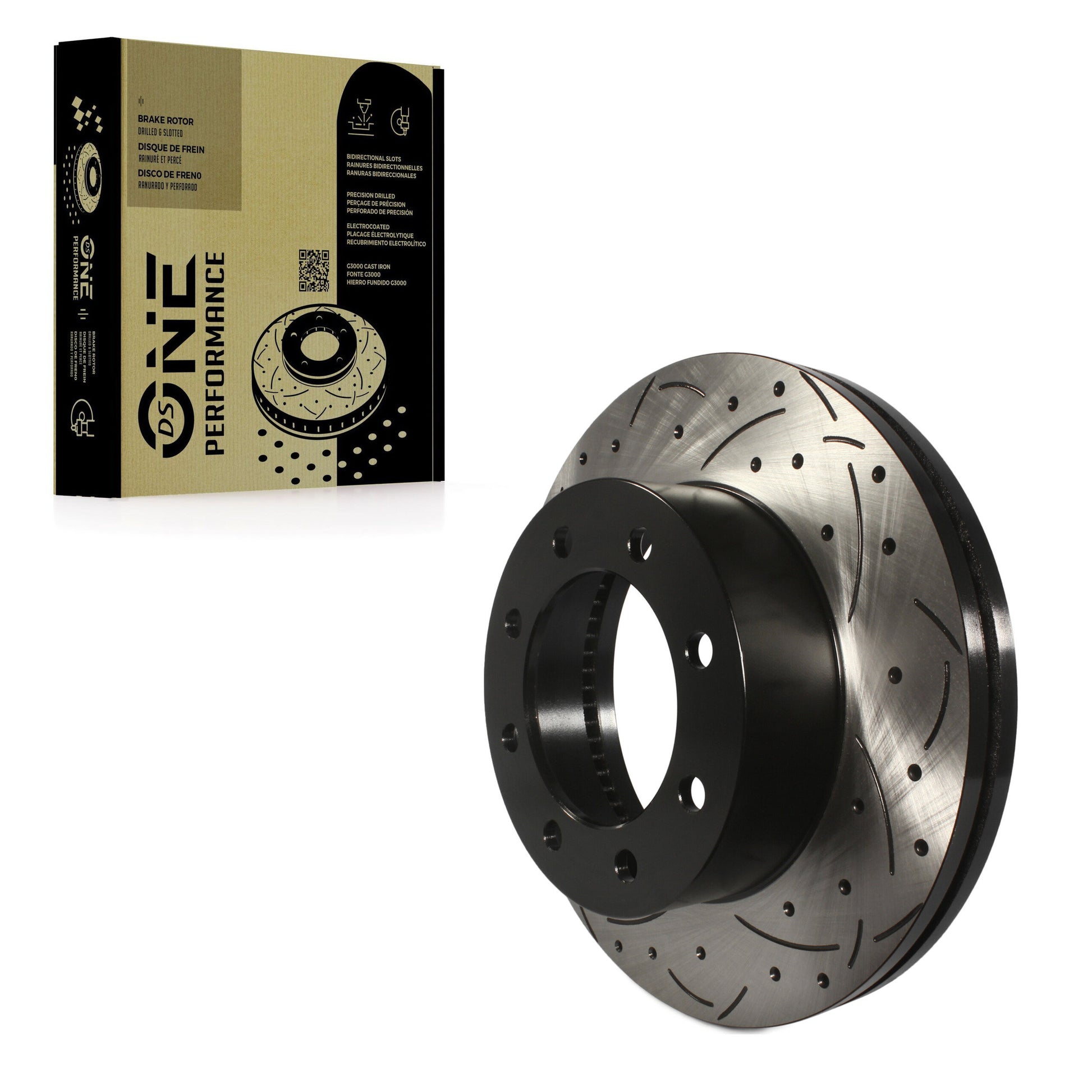 DS-One DS1-681016 Disc Brake Rotor for 2013-2024 Ford F-350 Super Duty, Ford F-250 Super Duty, Ford F-450 Super Duty - Front