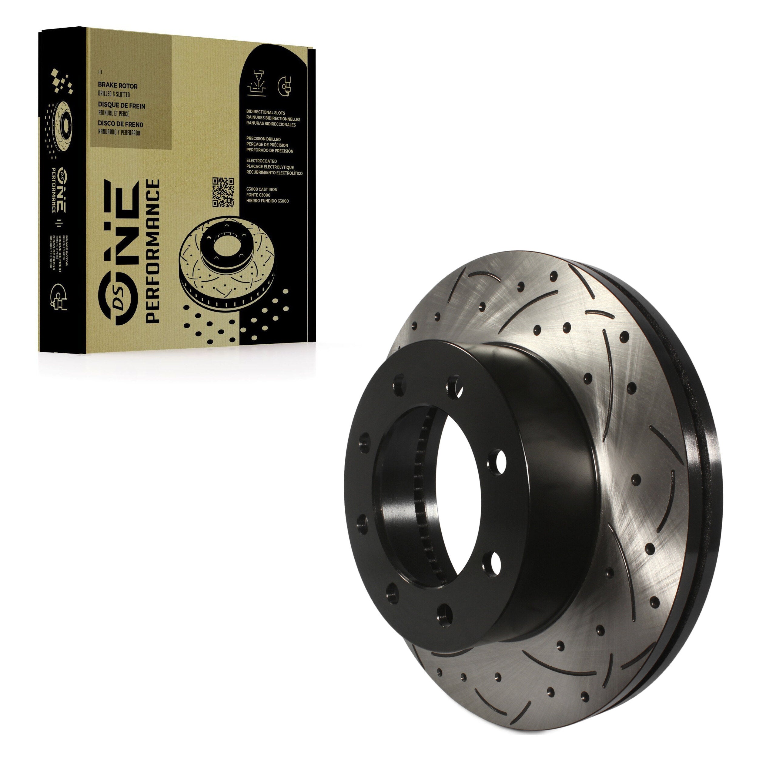 DS-One DS1-681016 Disc Brake Rotor for 2013-2024 Ford F-350 Super Duty, Ford F-250 Super Duty, Ford F-450 Super Duty - Front