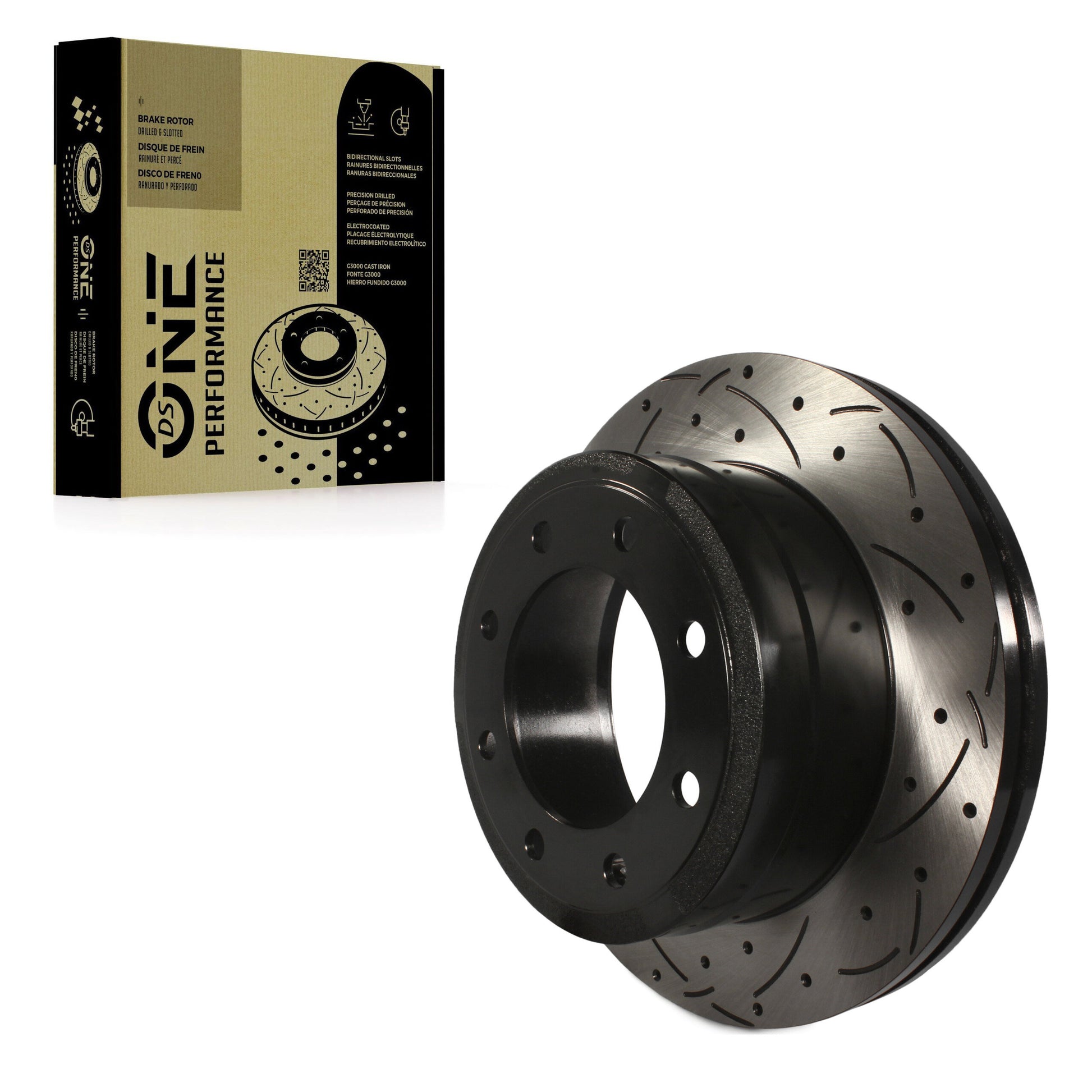 DS-One DS1-681017 Disc Brake Rotor for 2013-2022 Ford F-250 Super Duty, Ford F-350 Super Duty - Rear