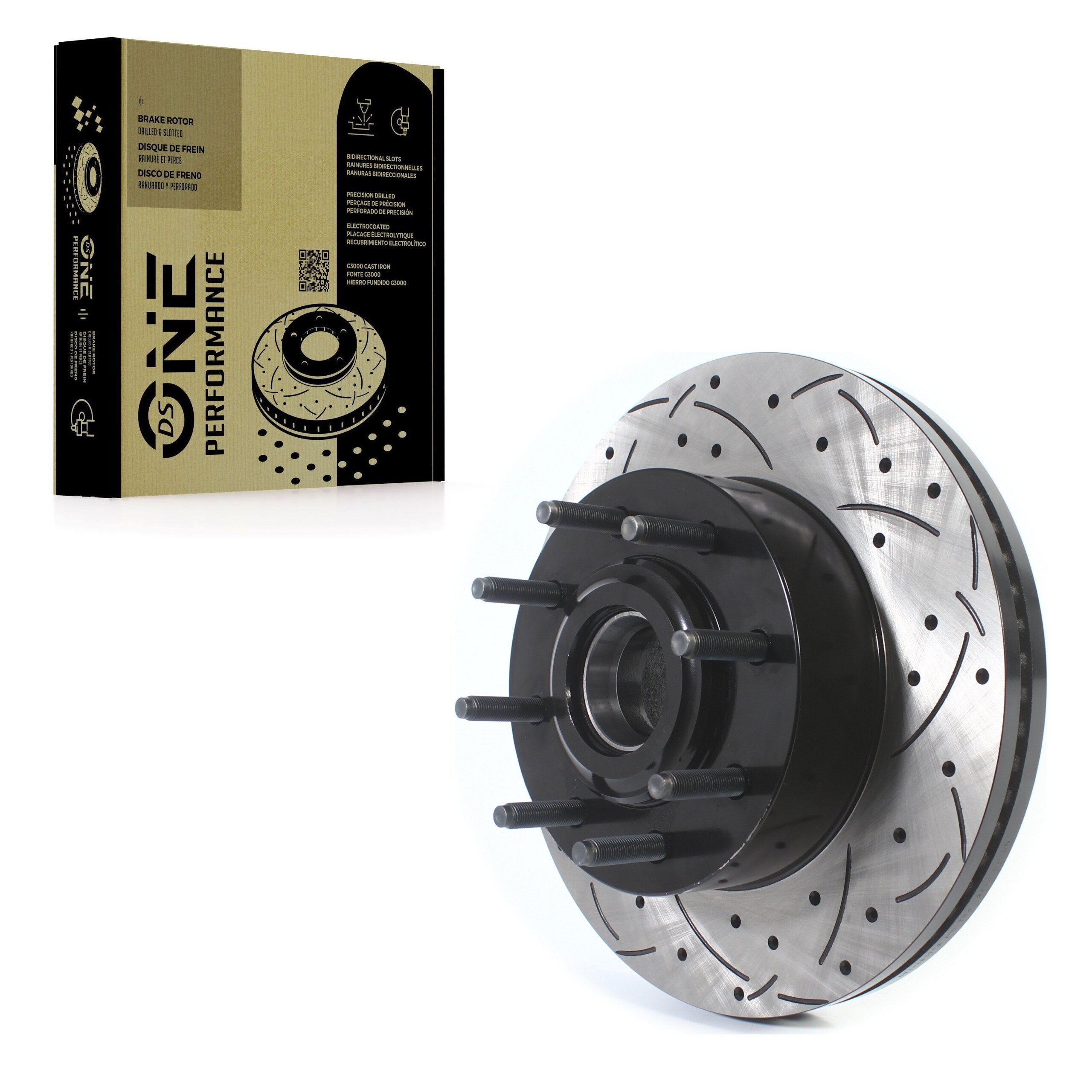DS-One DS1-681778 Disc Brake Rotor and Hub Assembly for 2013-2023 Ford F-250 Super Duty, Ford F-350 Super Duty - Front