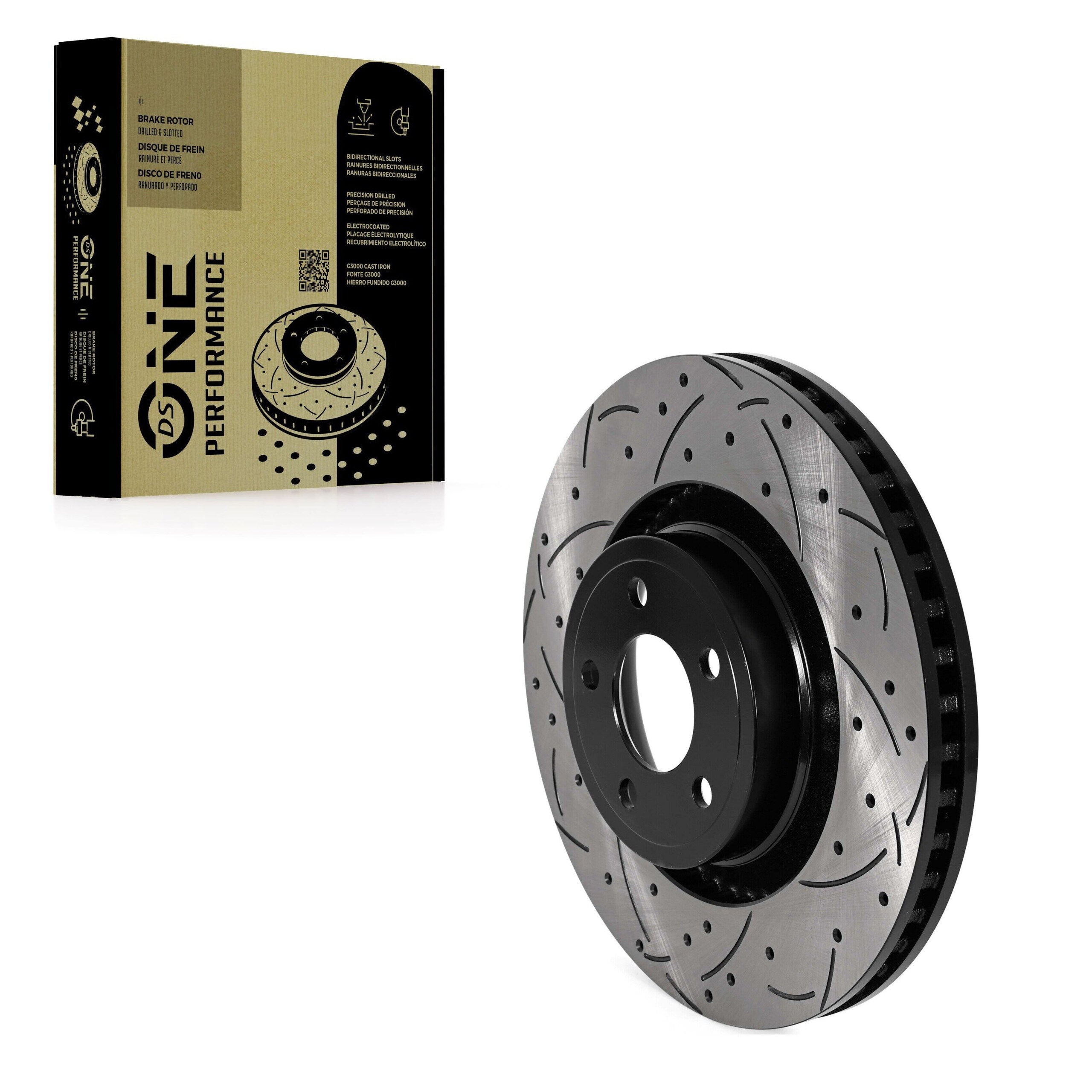 DS-One DS1-681952 Disc Brake Rotor for 2015-2020 Ford Mustang - Front