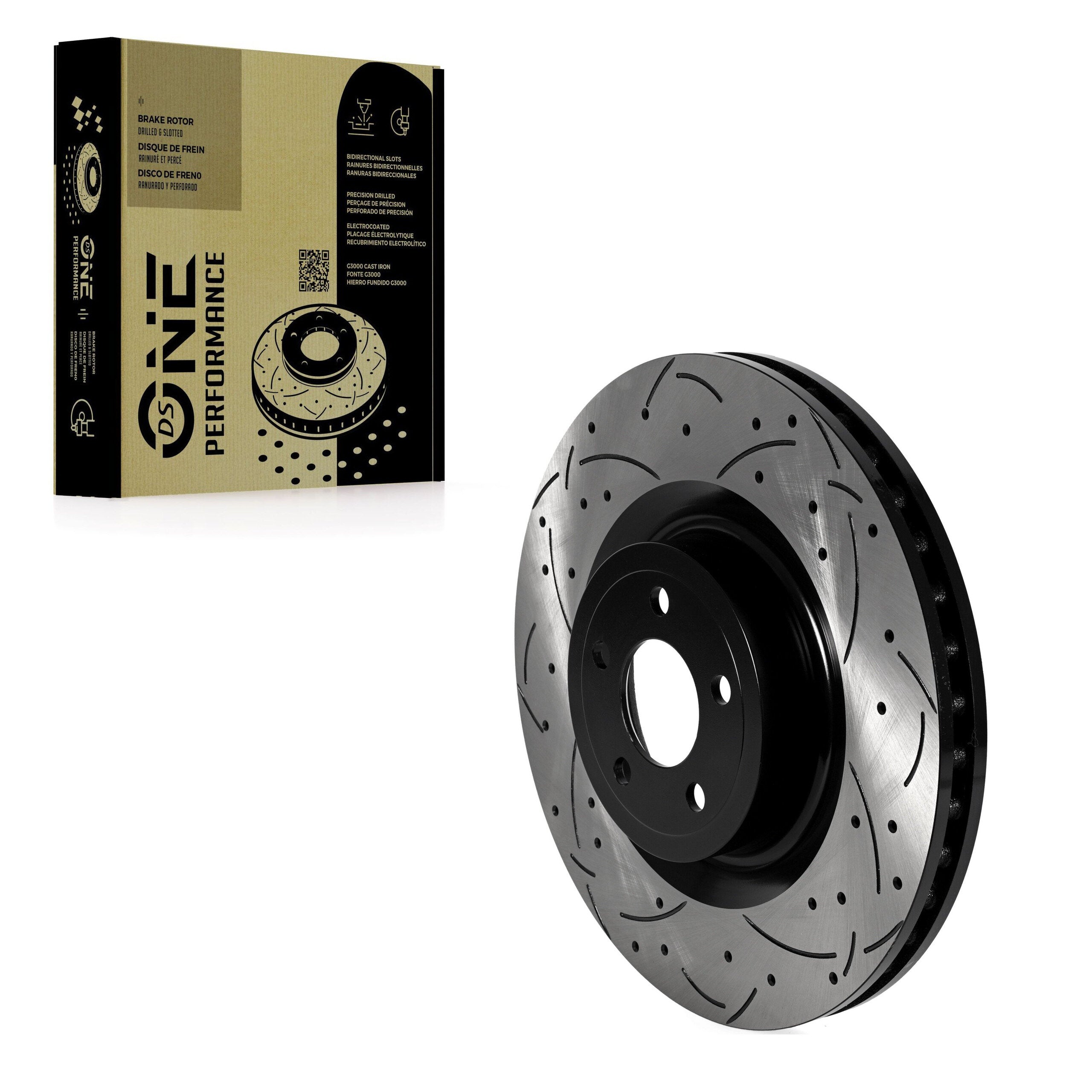 DS-One DS1-681954 Disc Brake Rotor for 2015-2023 Ford Mustang - Front