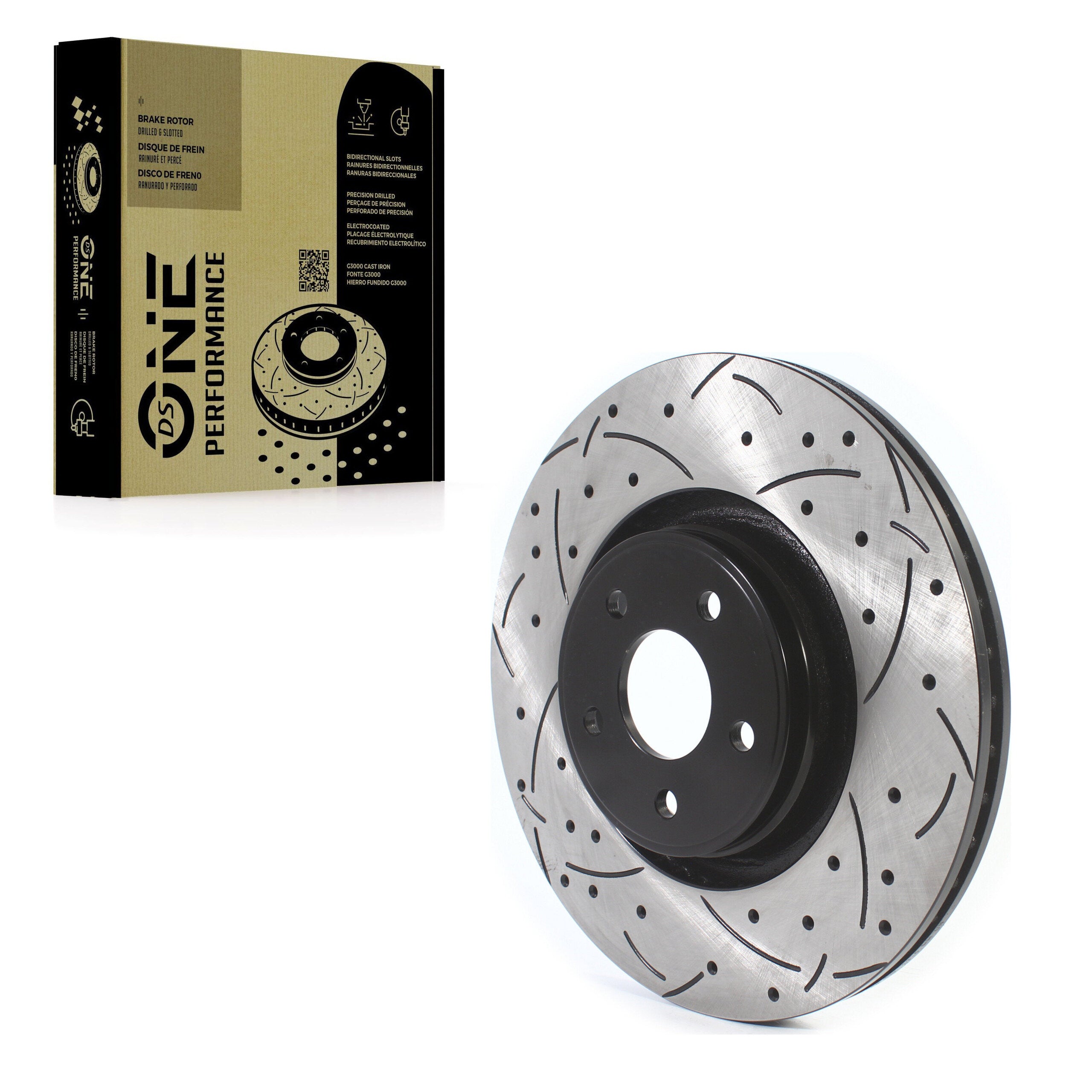 DS-One DS1-681994 Disc Brake Rotor for 2013-2019 Lincoln MKC, Ford Focus - Front