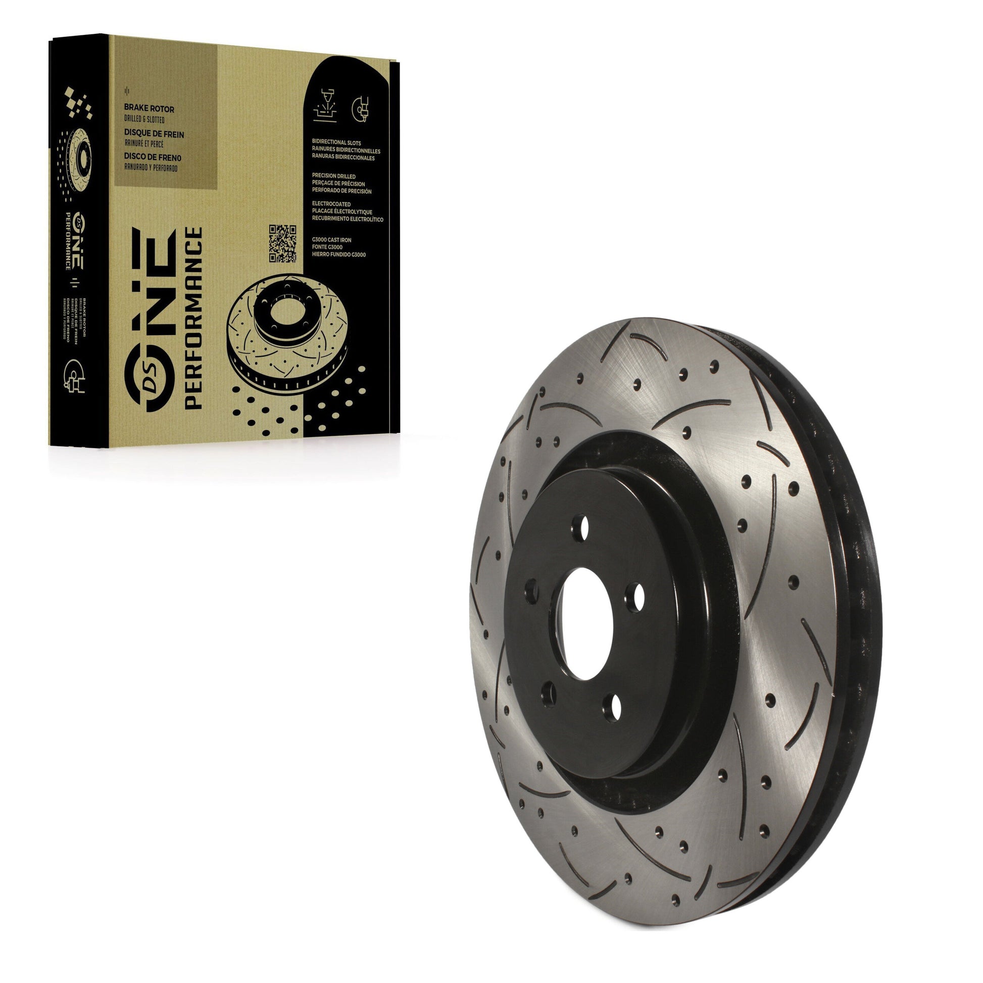 DS-One DS1-681995 Disc Brake Rotor for 2015-2023 Ford Edge, Lincoln Nautilus, Ford Fusion - Front