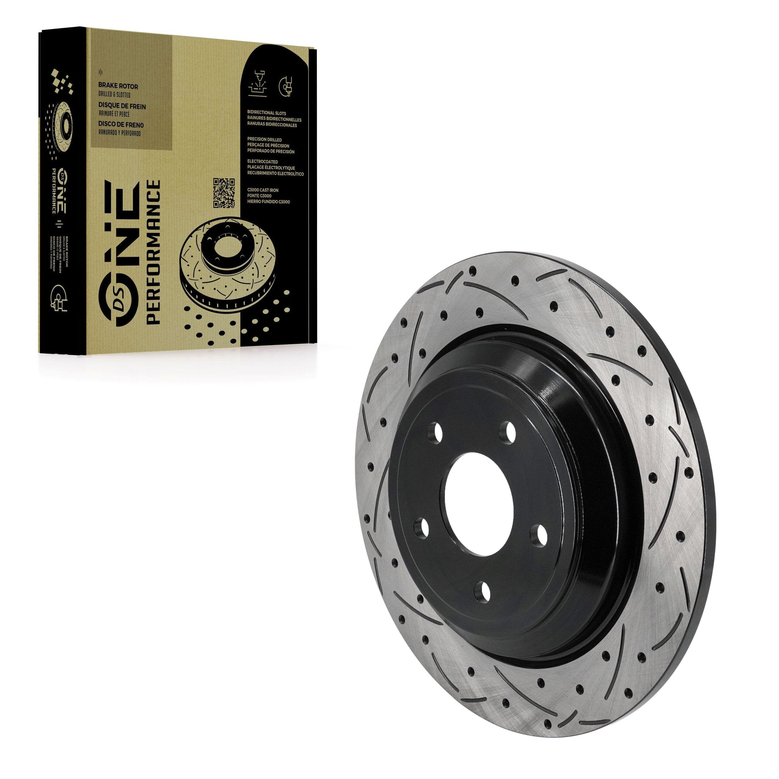 DS-One DS1-682085 Disc Brake Rotor for 2016-2025 Ford Bronco Sport, Ford Escape, Lincoln Corsair - Rear
