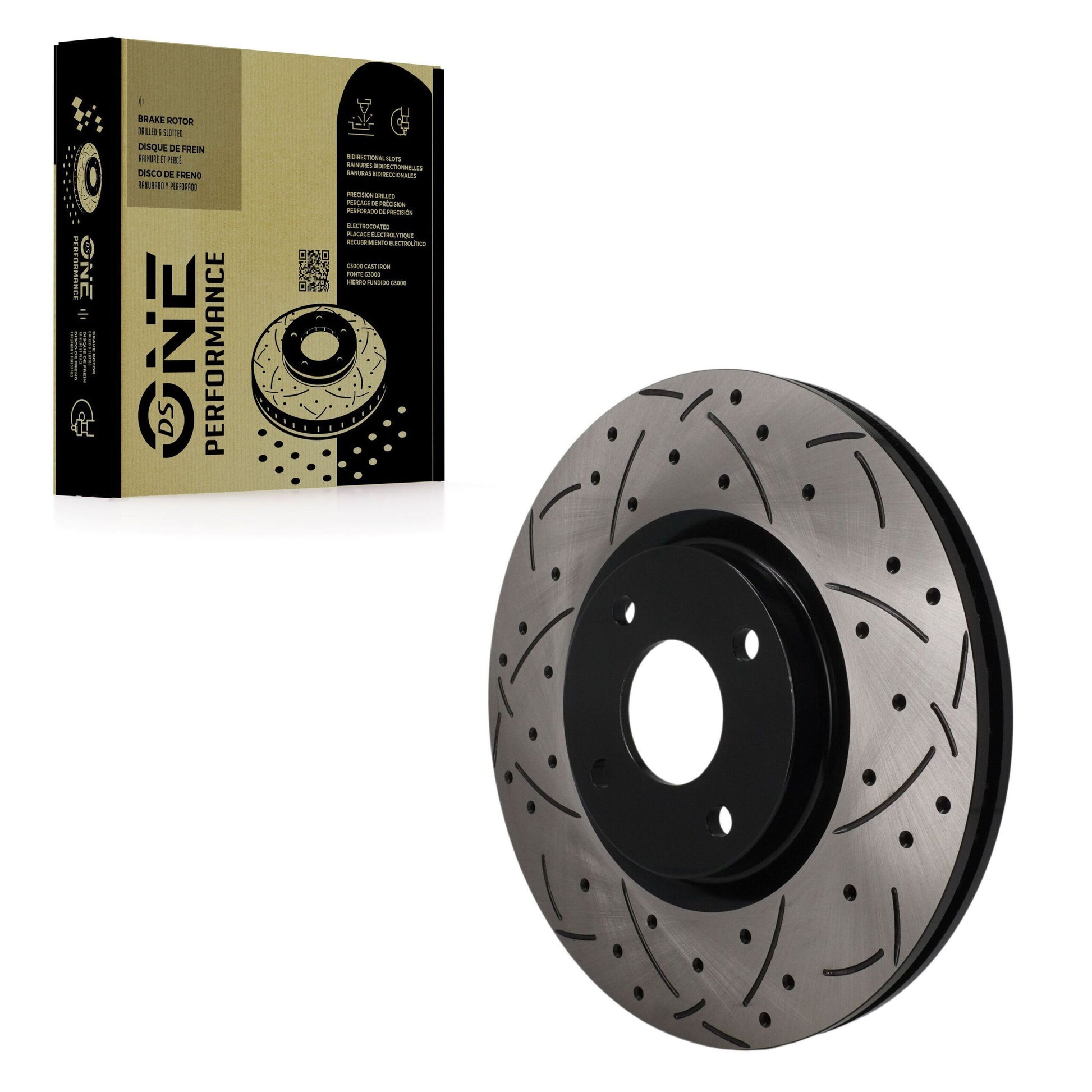 DS-One DS1-682291 Disc Brake Rotor for 2018-2022 Ford EcoSport - Front