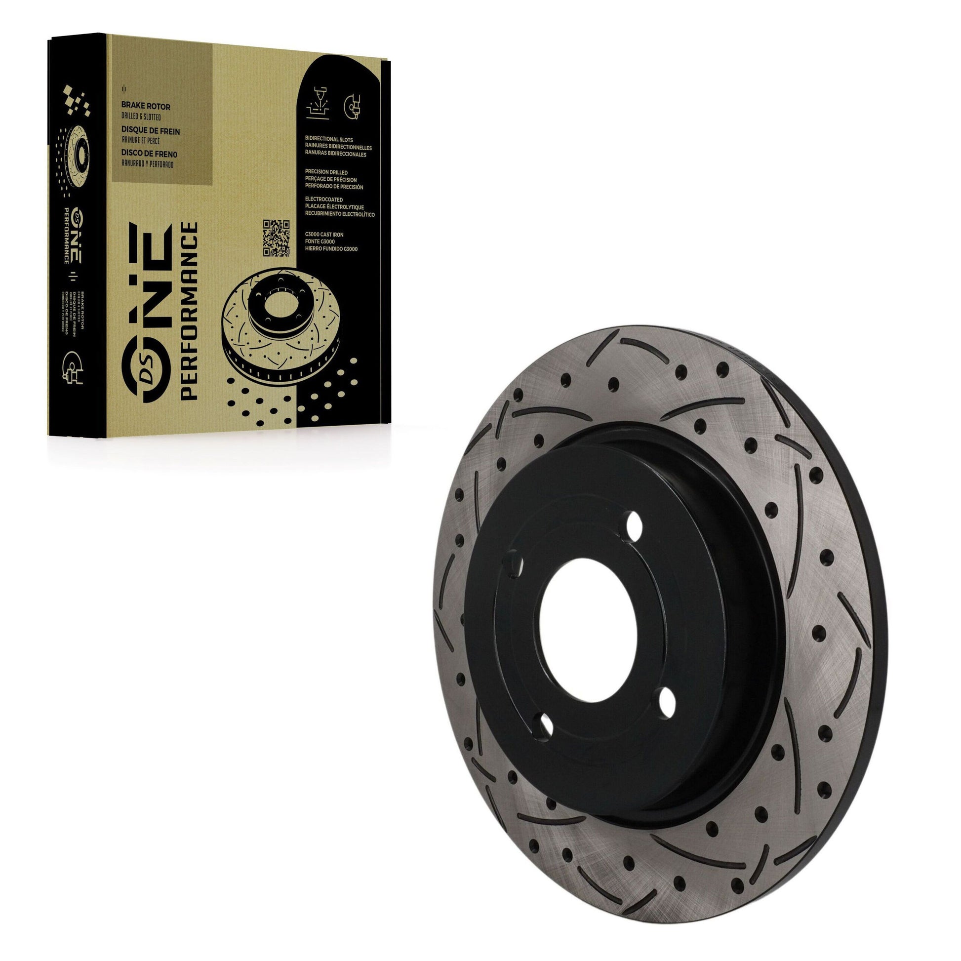 DS-One DS1-682446 Disc Brake Rotor for 2018-2022 Ford EcoSport - Rear