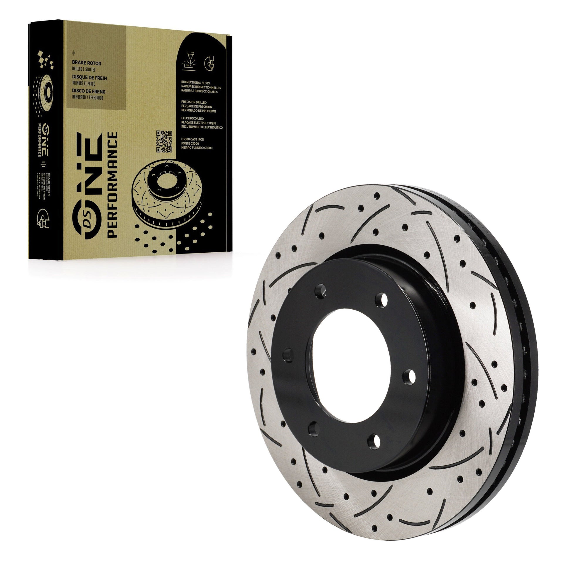 DS-One DS1-682573 Disc Brake Rotor for 2019-2024 Ford Bronco, Ford Ranger - Front
