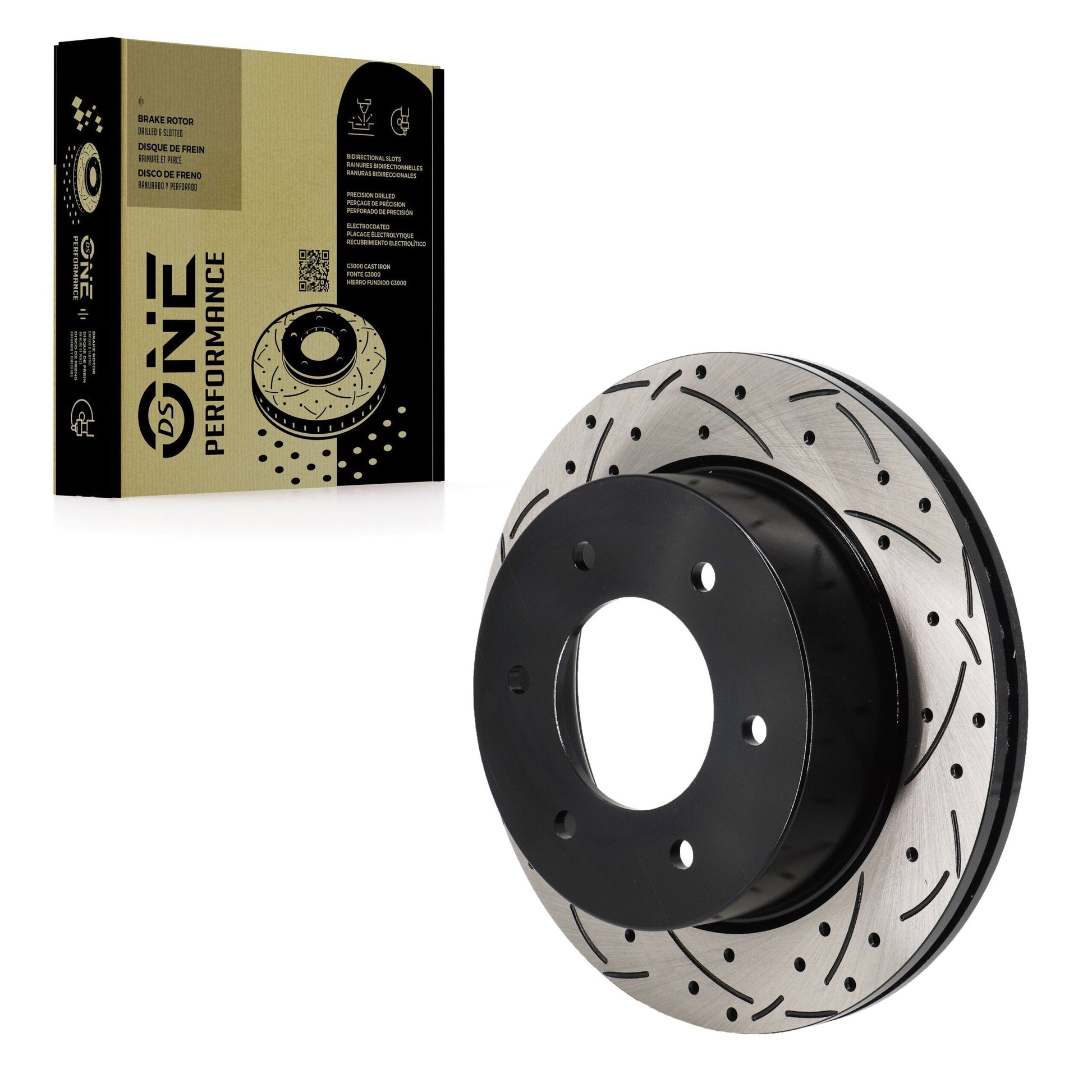 DS-One DS1-682574 Disc Brake Rotor for 2019-2024 Ford Bronco, Ford Ranger - Rear